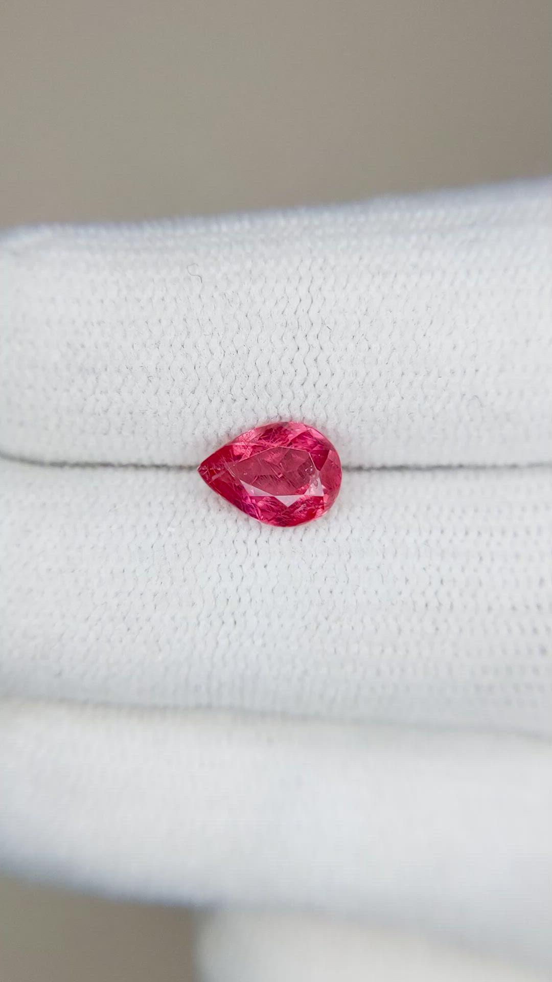 1.08 Ct. Red Rhodonite from Russia Size Video