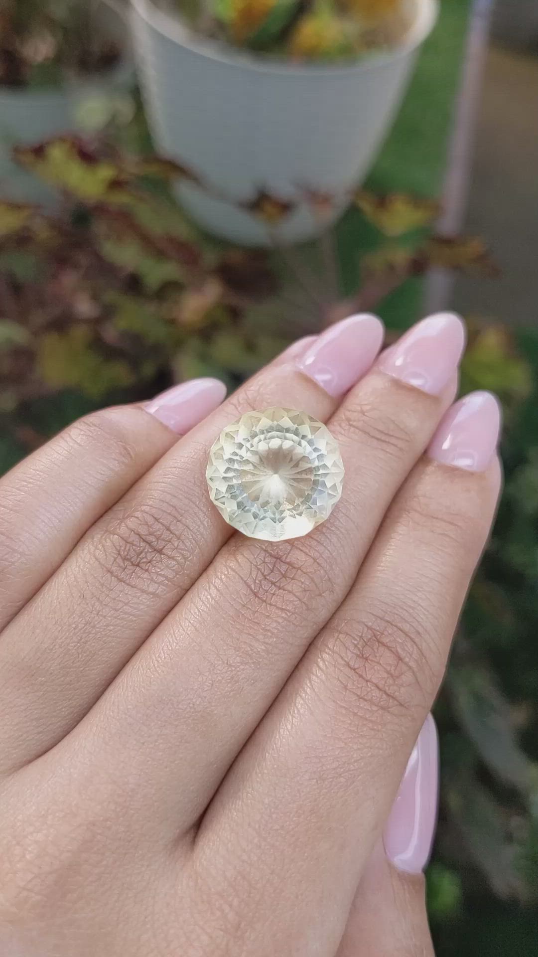 16.15 Ct. Quartz from Brazil Size Video