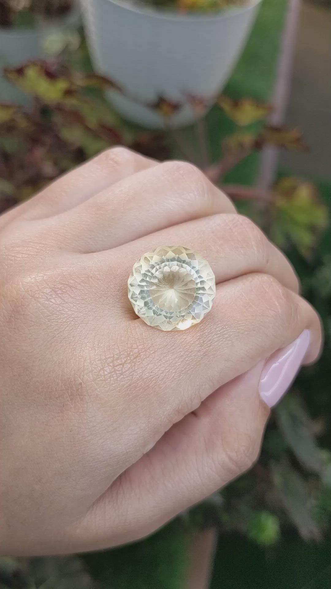 16.15 Ct. Quartz from Brazil Size Video