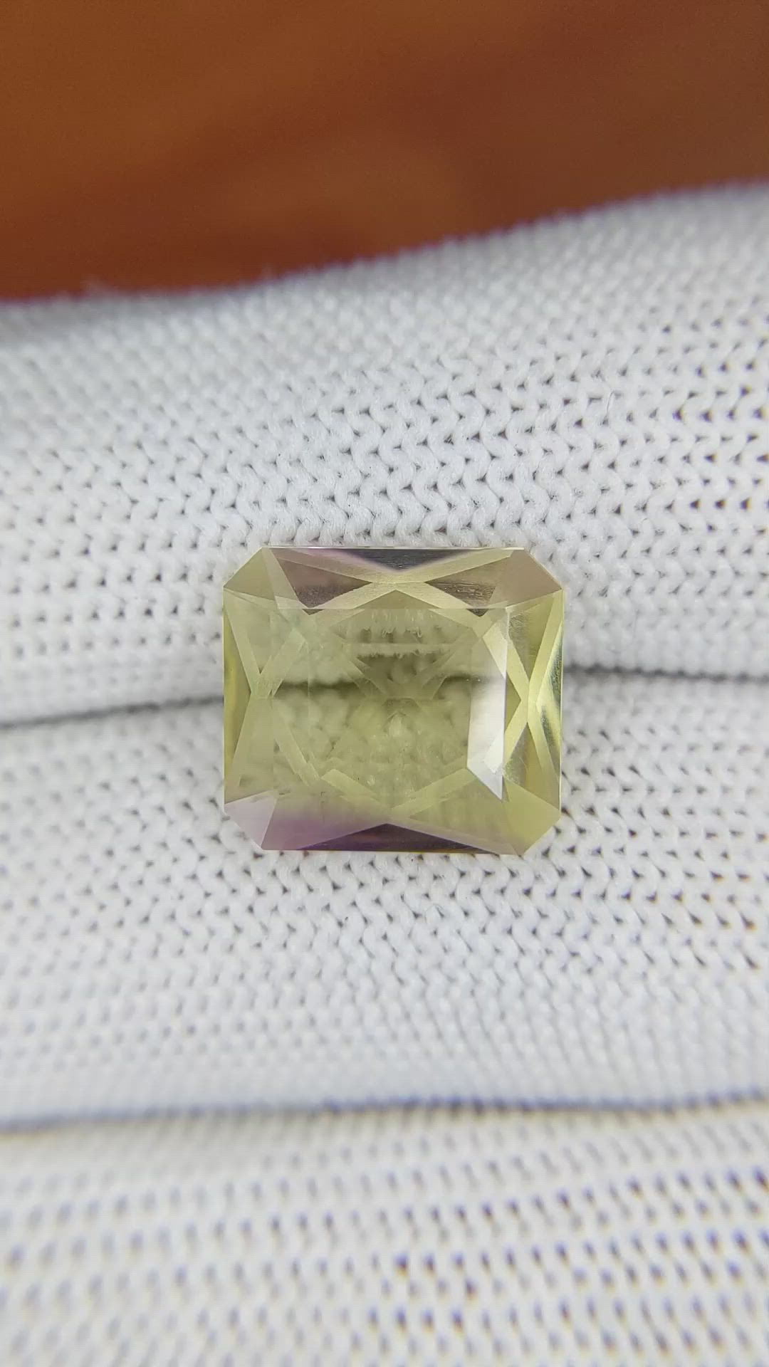 5.17 Ct. Ametrine from Ceylon (Sri Lanka) Size Video