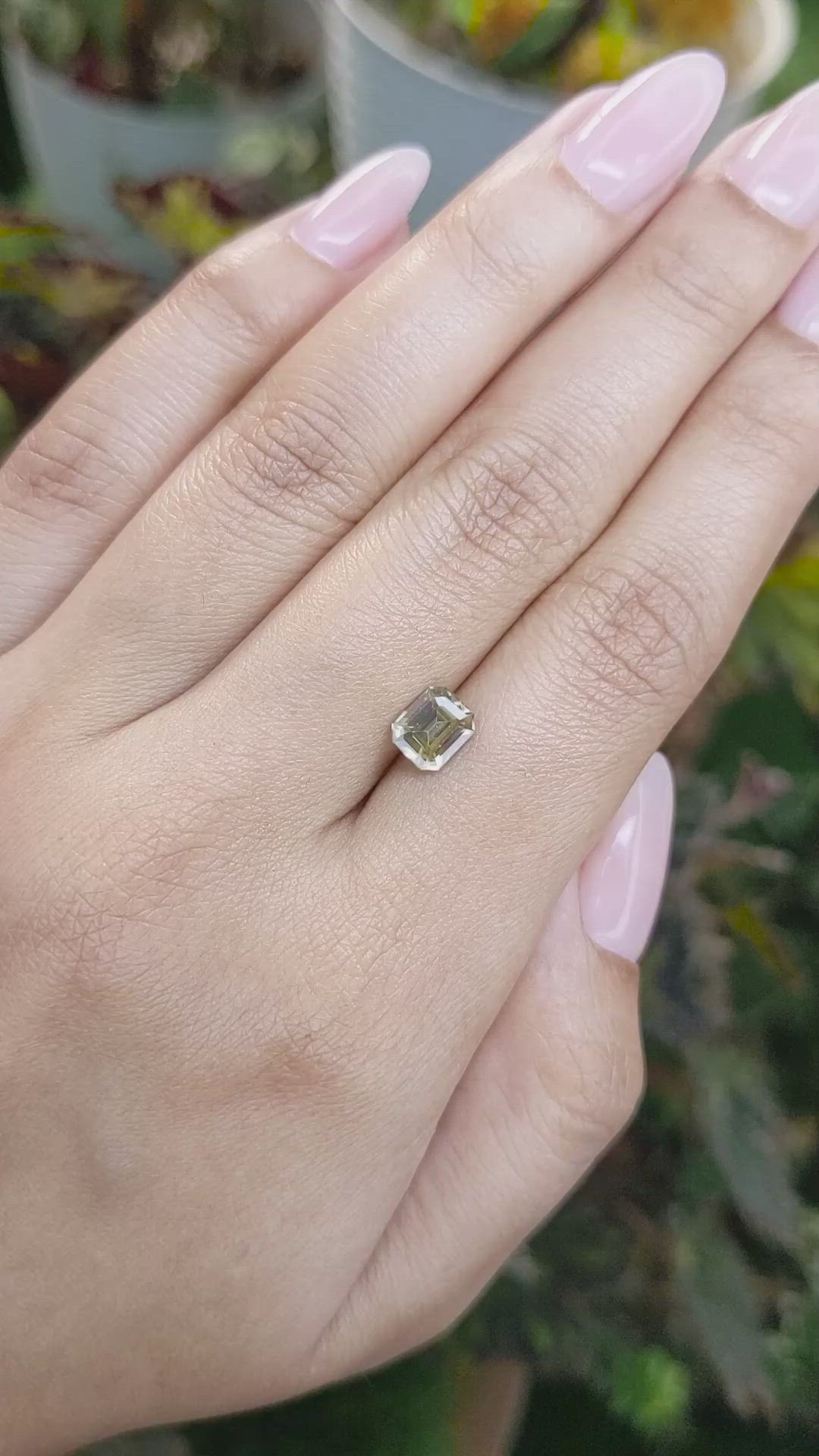 1.60 Ct. Zircon from Ceylon (Sri Lanka) Size Video