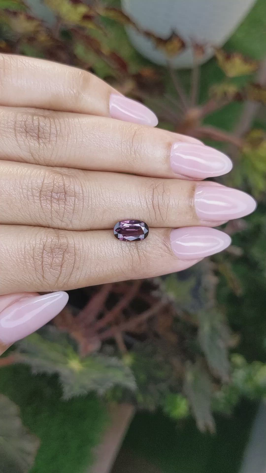 1.44 Ct. Spinel from Ceylon (Sri Lanka) Size Video