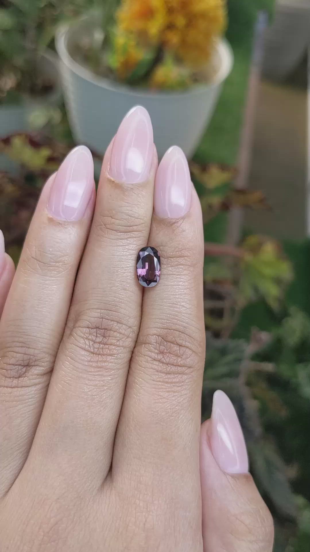 1.44 Ct. Spinel from Ceylon (Sri Lanka) Size Video