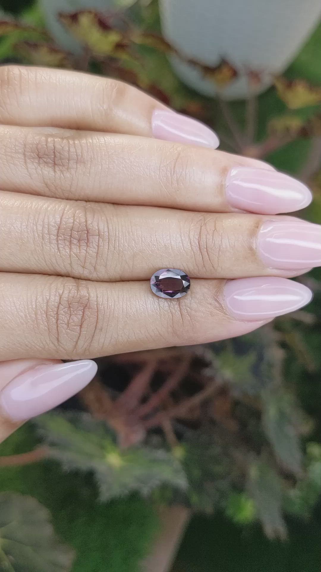 1.28 Ct. Spinel from Ceylon (Sri Lanka) Size Video
