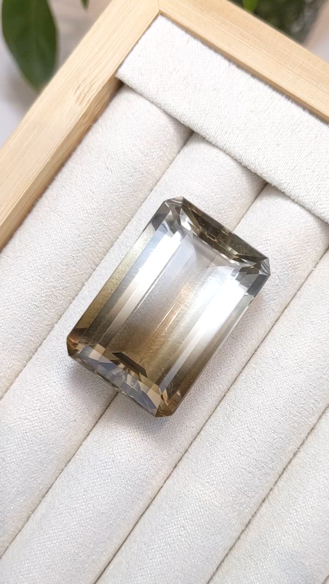 64.91 Ct. Smokey Quartz from Brazil Size Video