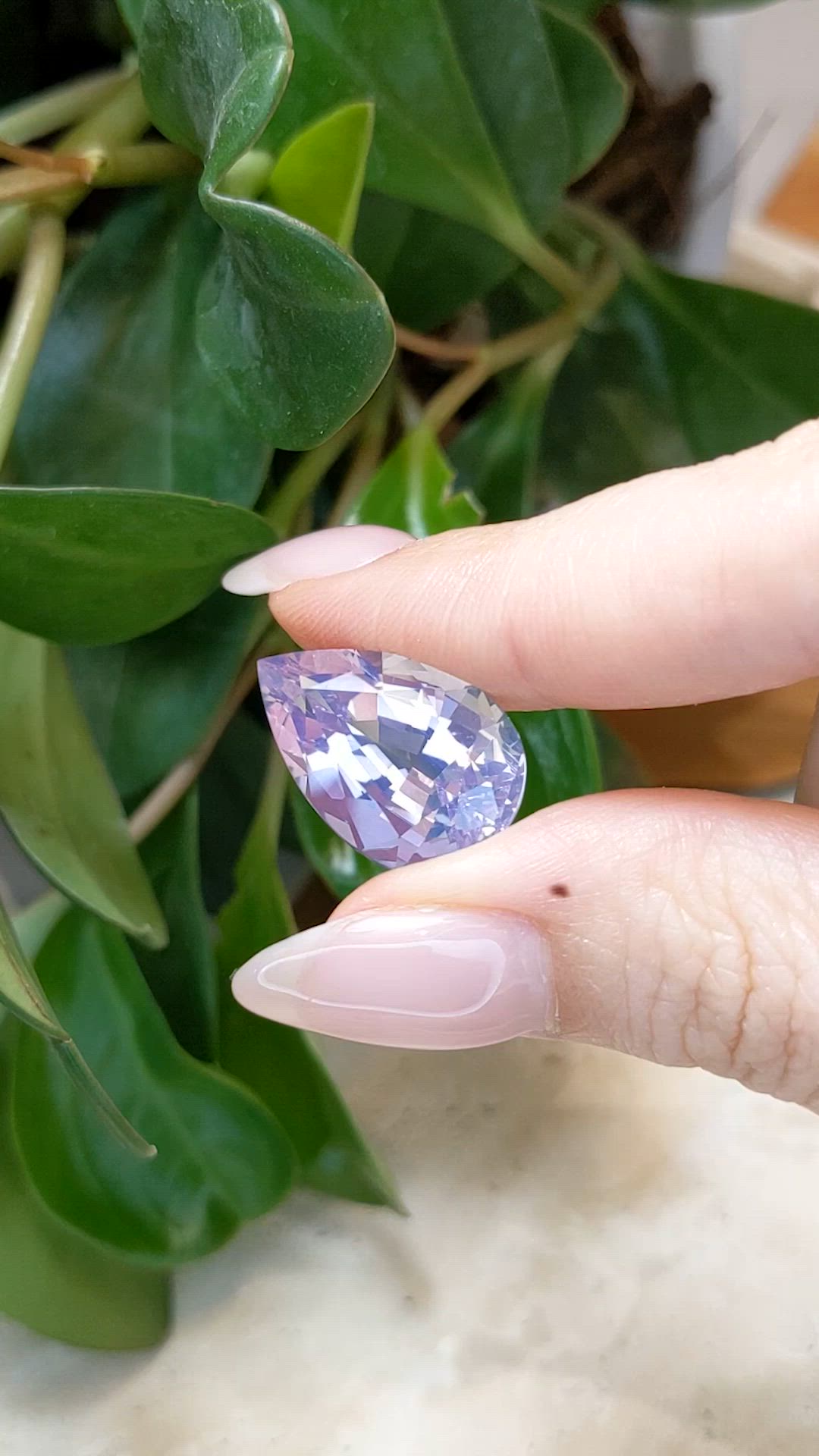 14.31 Ct. Rose Quartz from Brazil Size Video