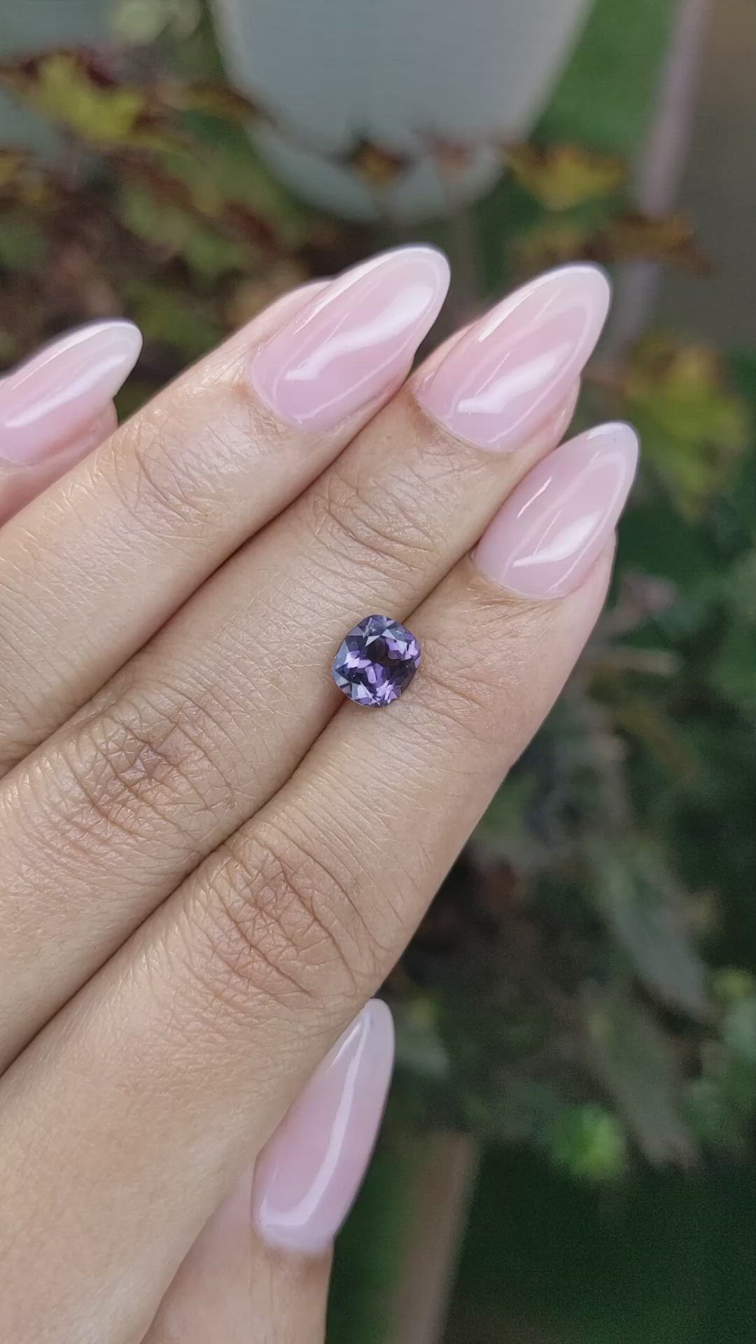 1.33 Ct. Spinel from Ceylon (Sri Lanka) Size Video