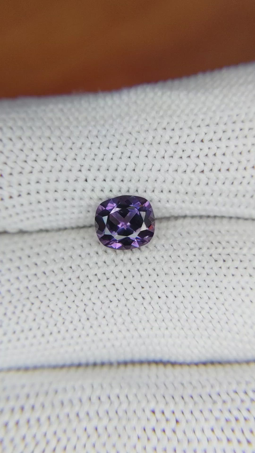 1.33 Ct. Spinel from Ceylon (Sri Lanka) Size Video