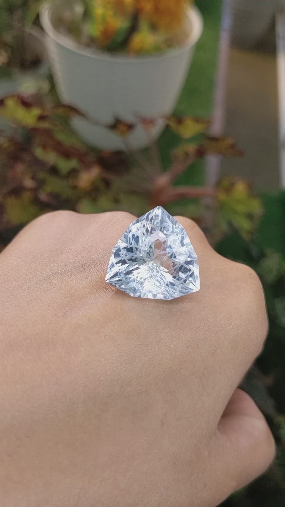 38.45 Ct. Topaz from Ceylon (Sri Lanka) Size Video