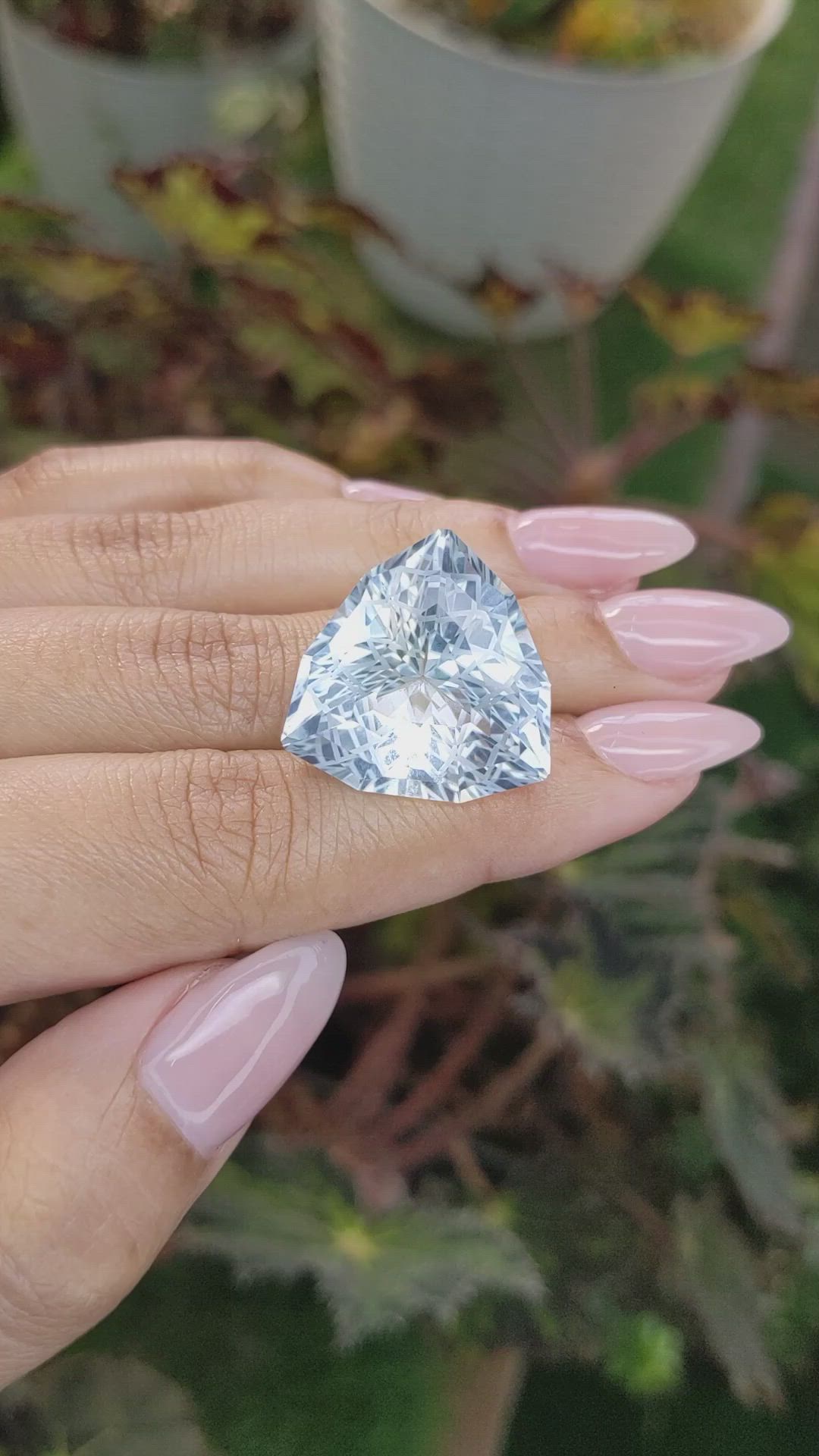 38.45 Ct. Topaz from Ceylon (Sri Lanka) Size Video