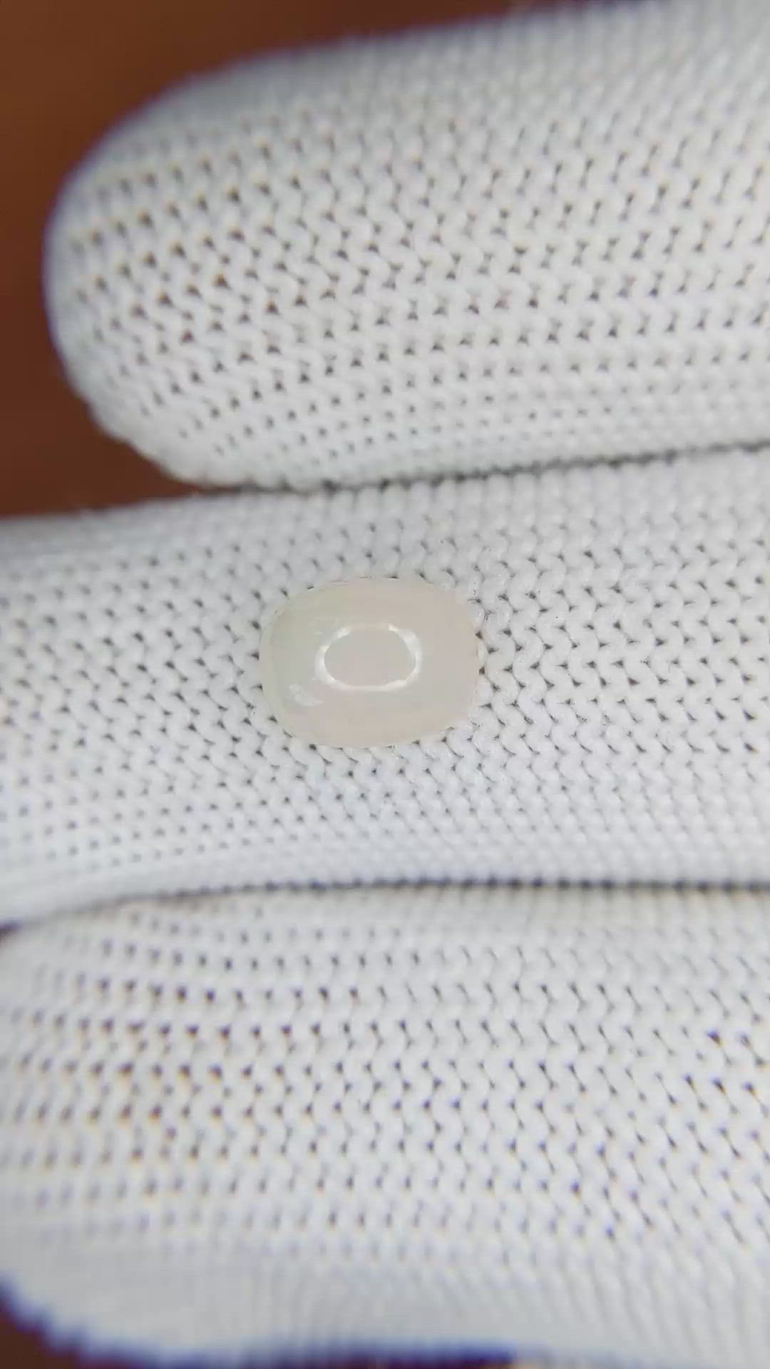 1.18 Ct. Cabochon White Opal from Australia Size Video