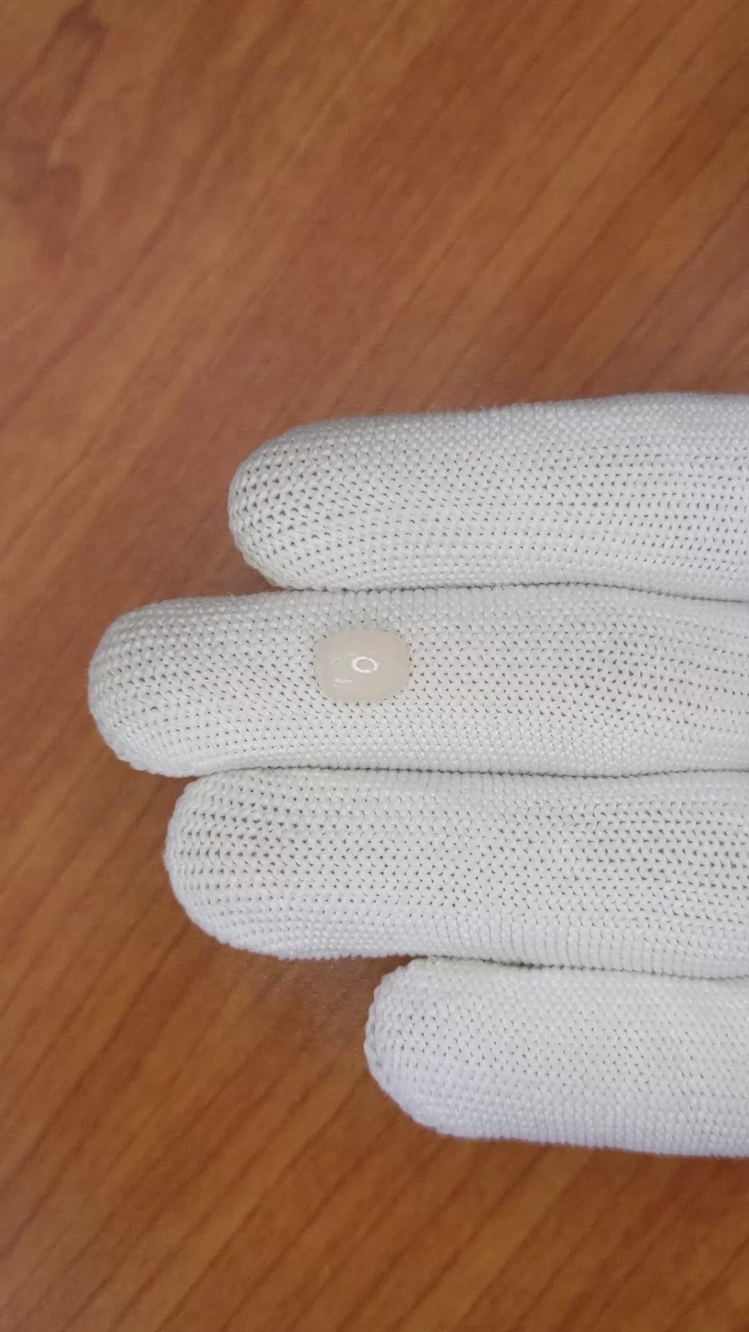 1.18 Ct. Cabochon White Opal from Australia Size Video