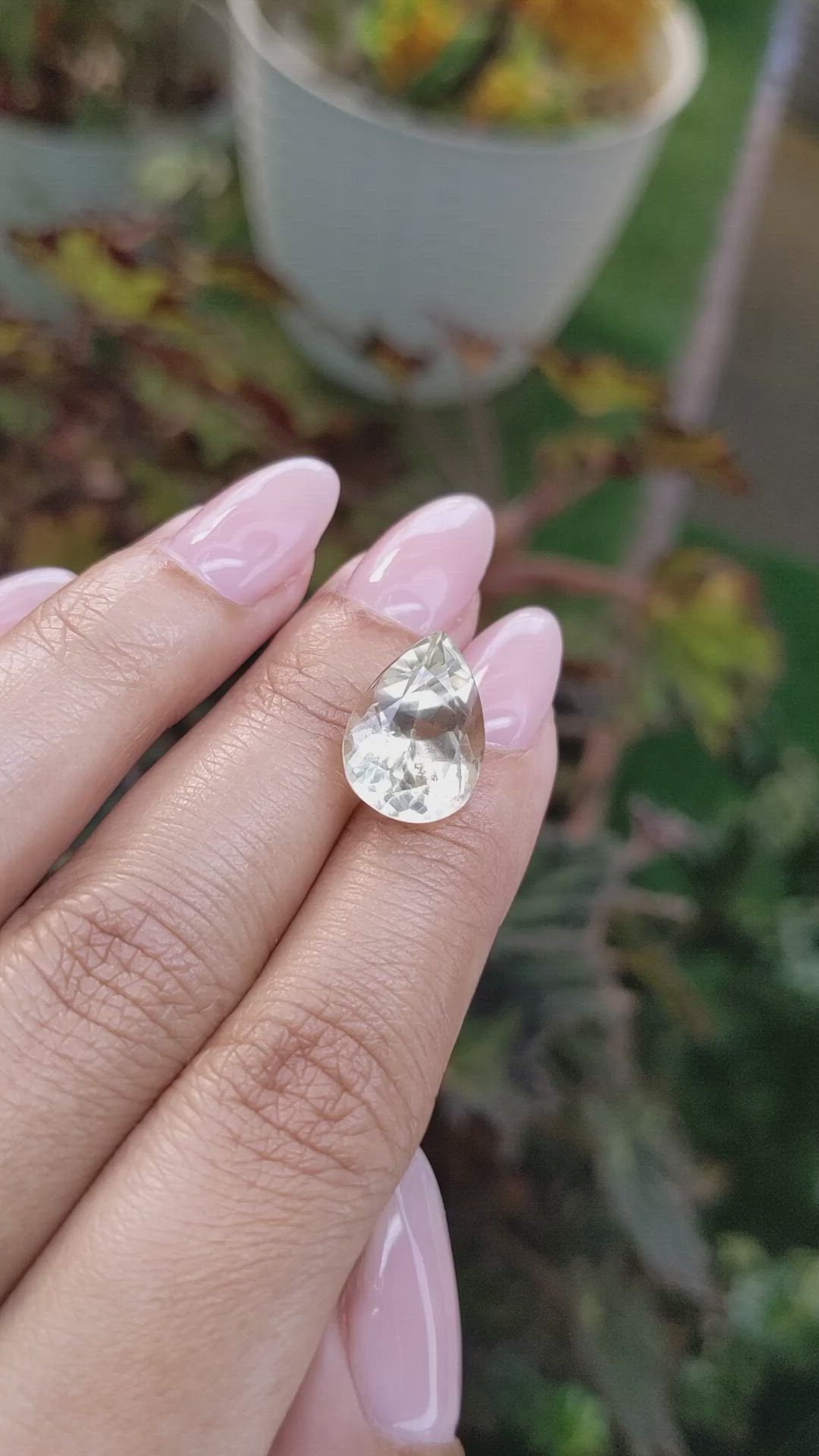 6.30 Ct. Quartz from Brazil Size Video