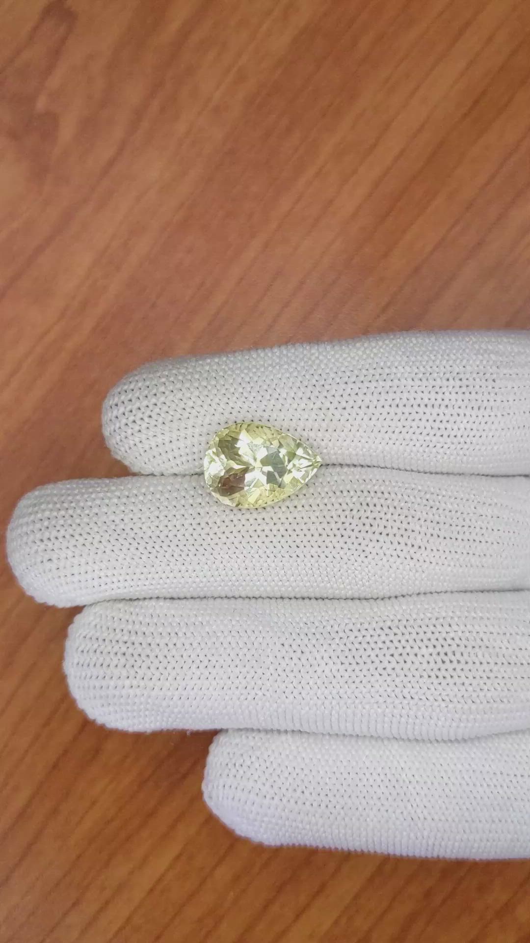 6.30 Ct. Quartz from Brazil Size Video