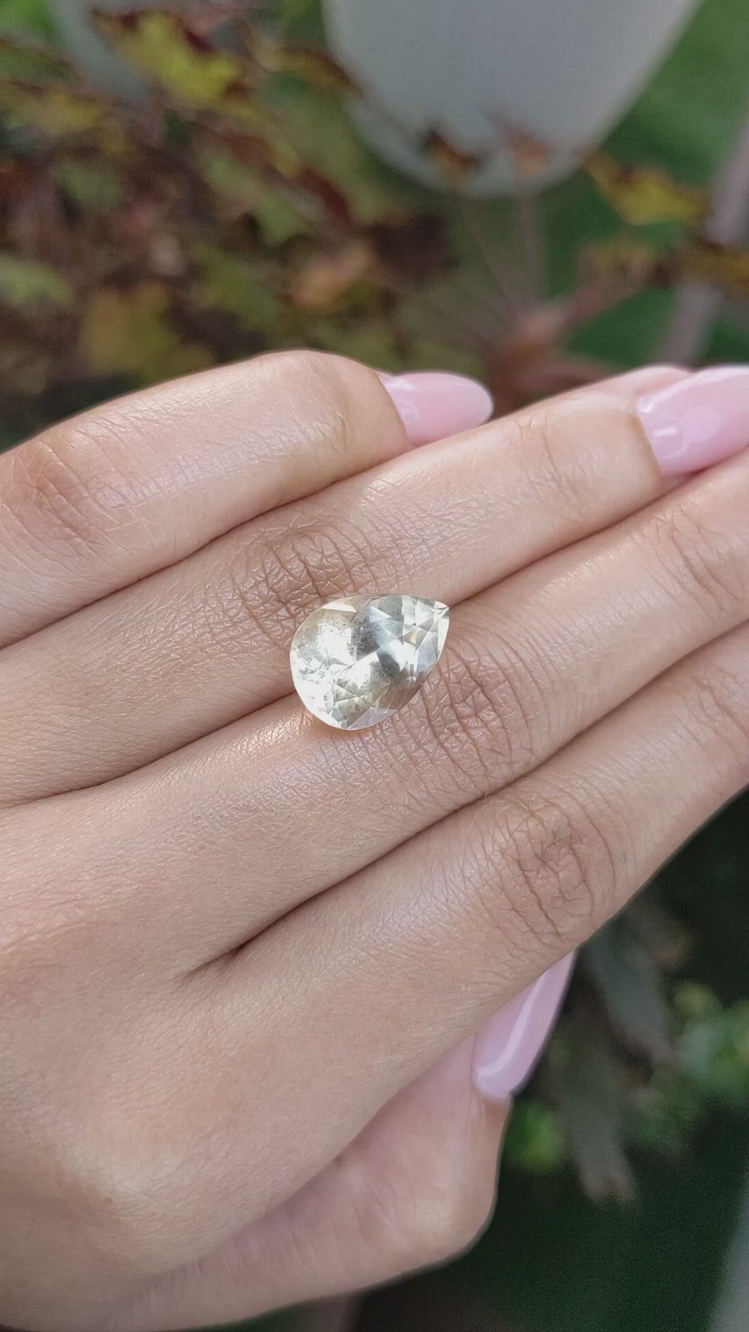 6.30 Ct. Quartz from Brazil Size Video