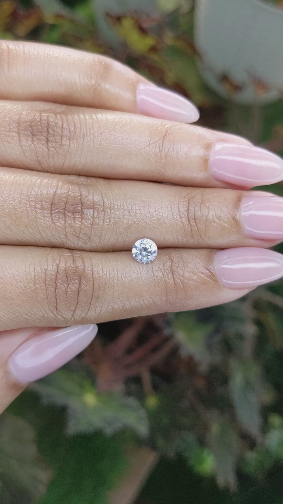 0.81 Ct. Zircon from Ceylon (Sri Lanka) Size Video