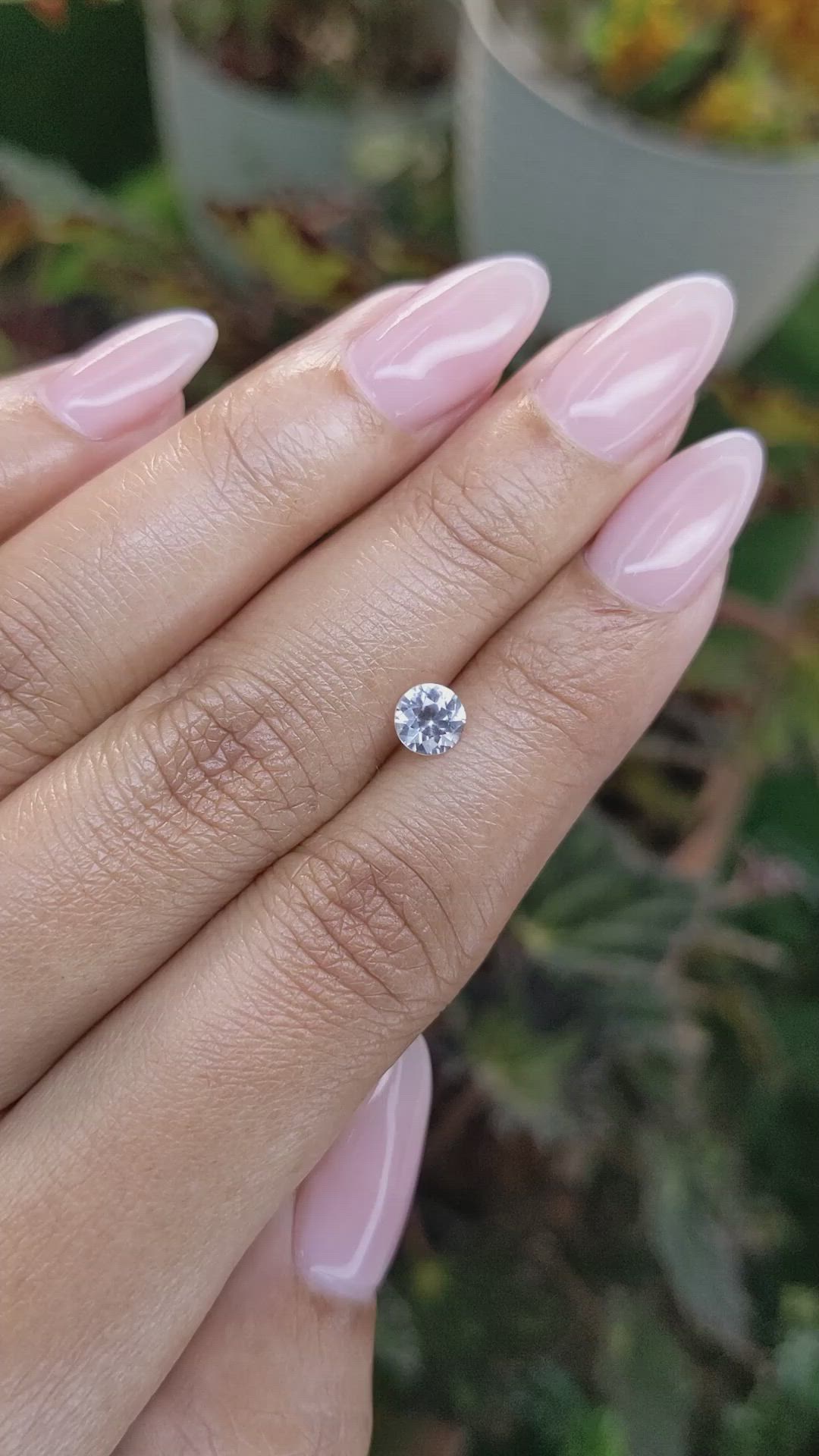 0.81 Ct. Zircon from Ceylon (Sri Lanka) Size Video