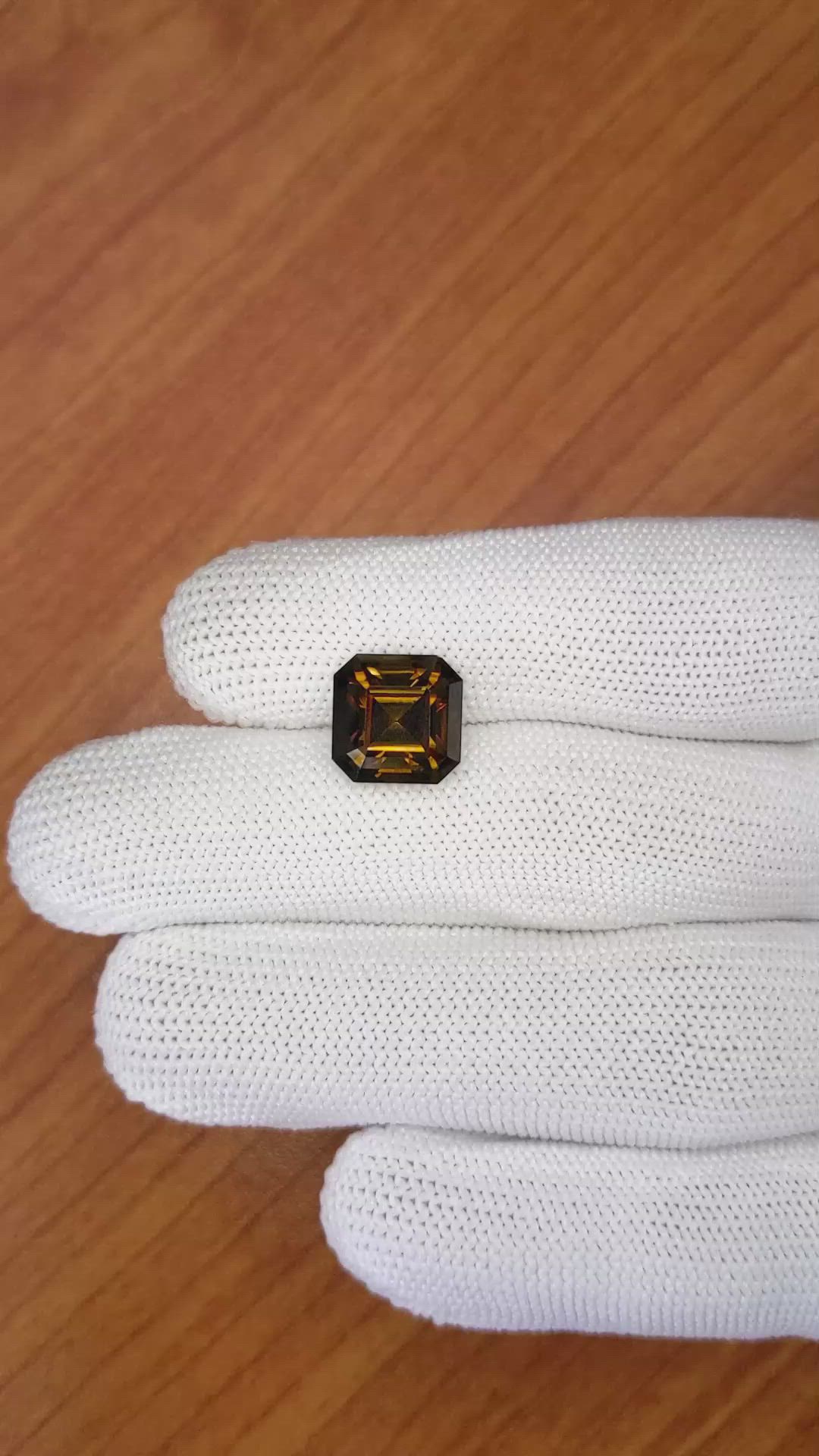 5.95 Ct. Tourmaline from Ceylon (Sri Lanka) Size Video