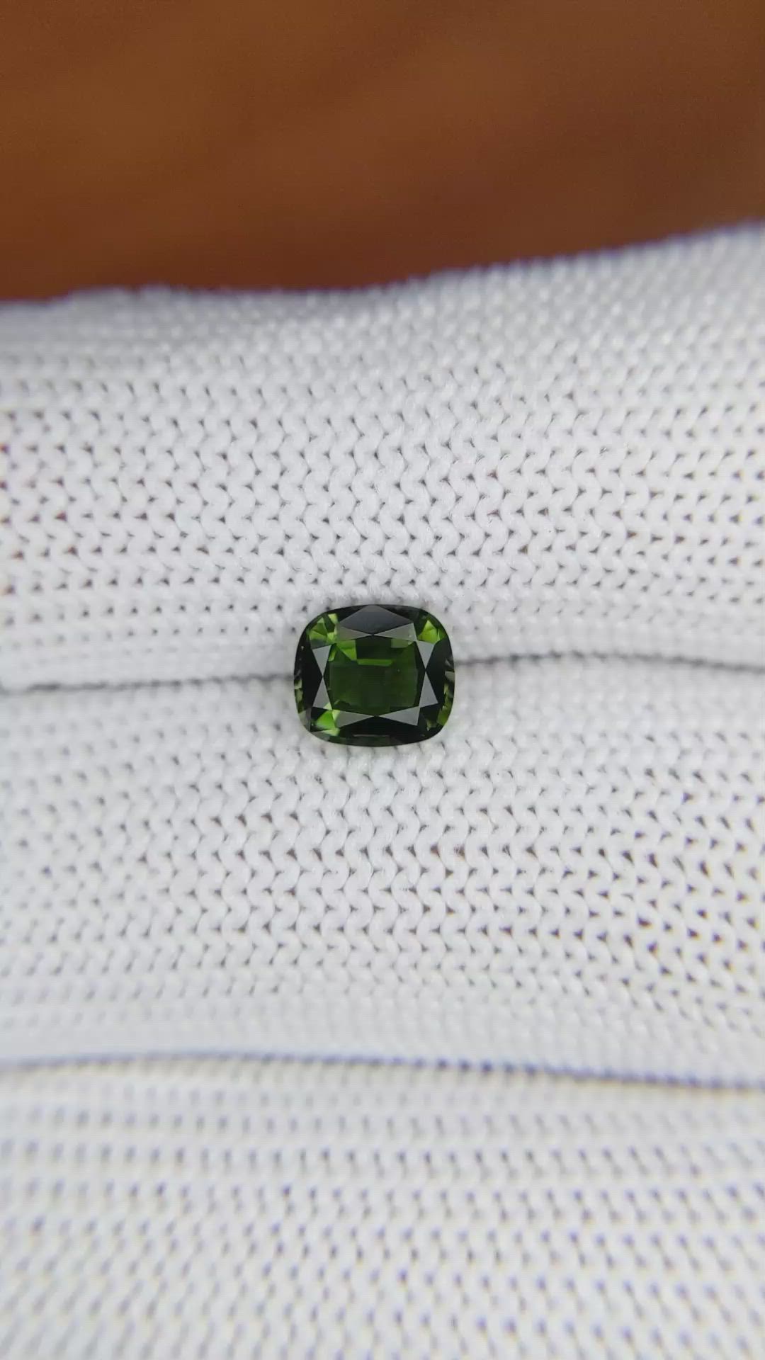 0.92 Ct. Tourmaline from Ceylon (Sri Lanka) Size Video