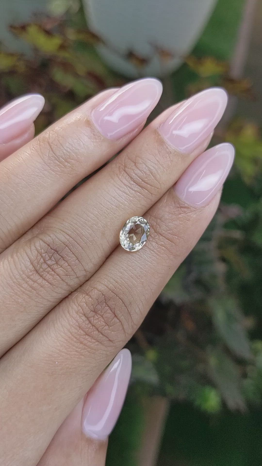 1.42 Ct. Sinhalite from Ceylon (Sri Lanka) Size Video