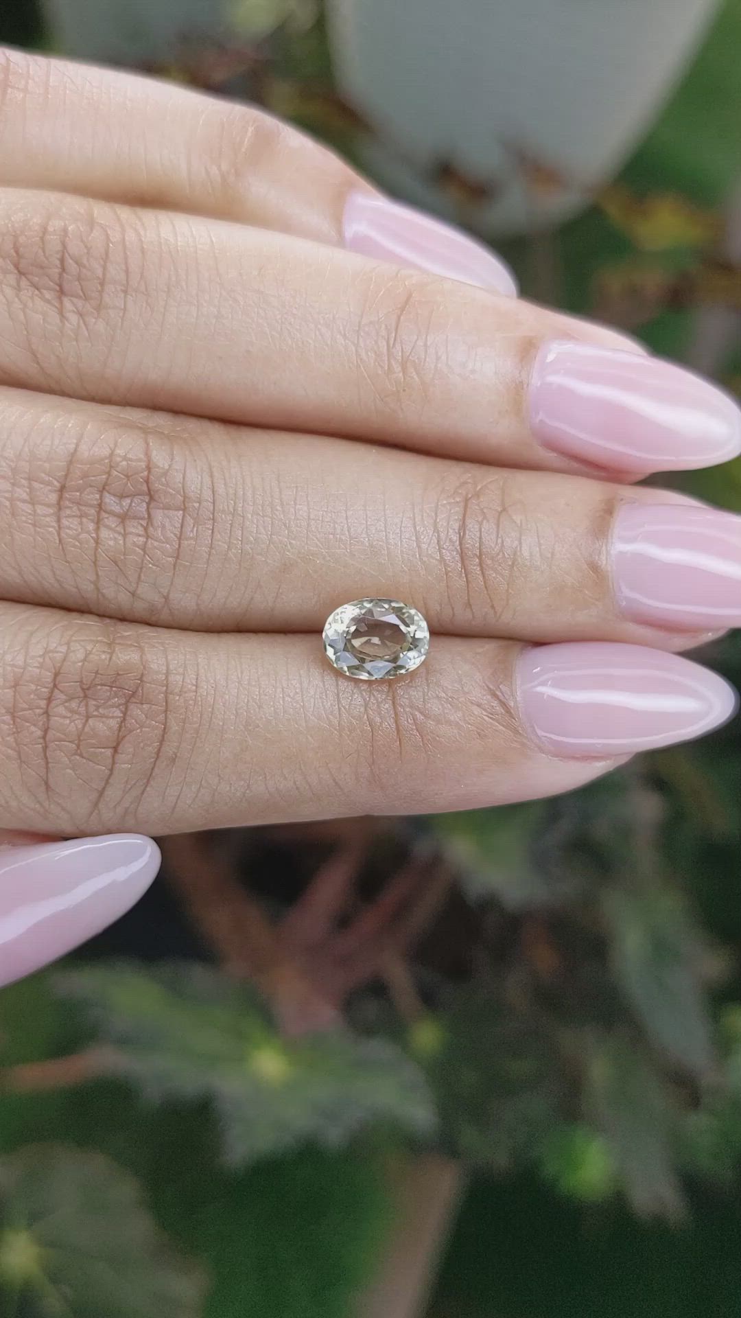 1.42 Ct. Sinhalite from Ceylon (Sri Lanka) Size Video