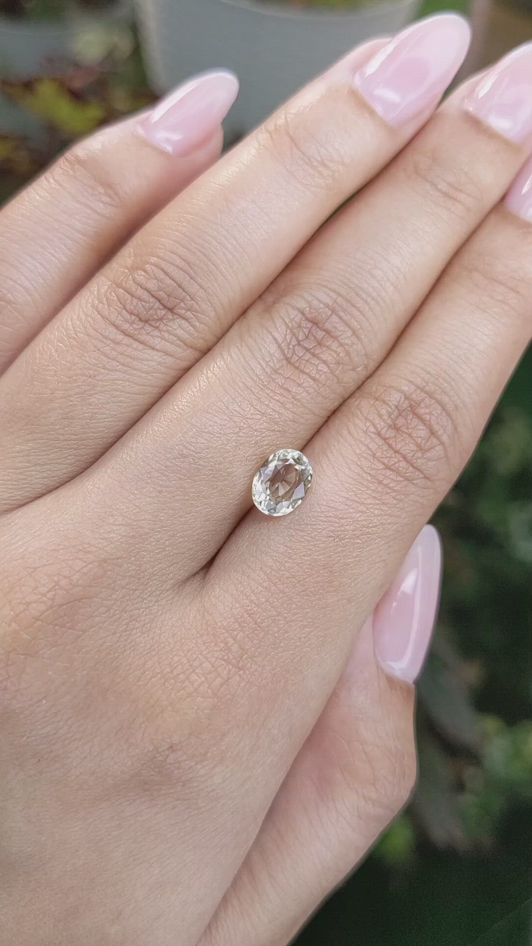 1.42 Ct. Sinhalite from Ceylon (Sri Lanka) Size Video