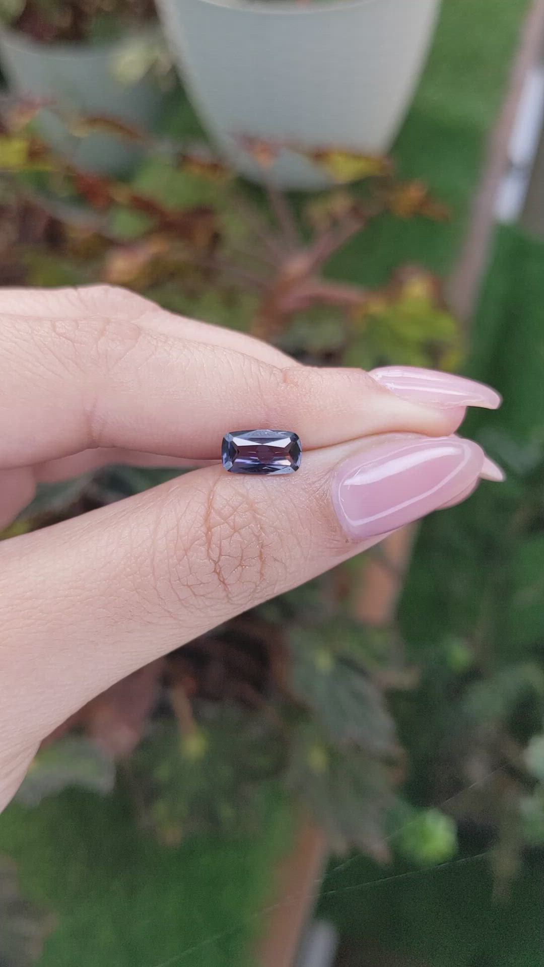 1.40 Ct. Spinel from Ceylon (Sri Lanka) Size Video