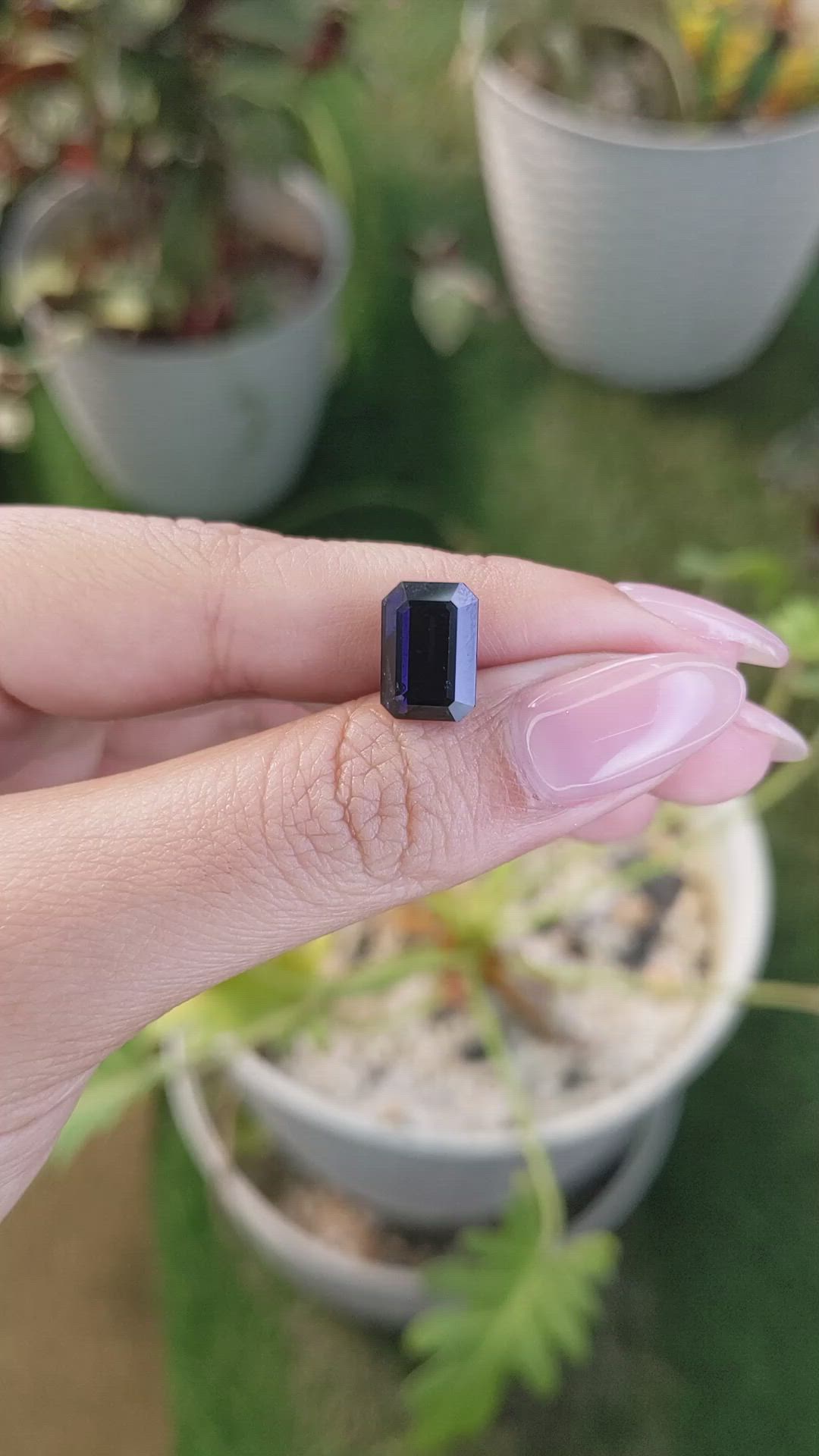 5.50 Ct. Spinel from Ceylon (Sri Lanka) Size Video