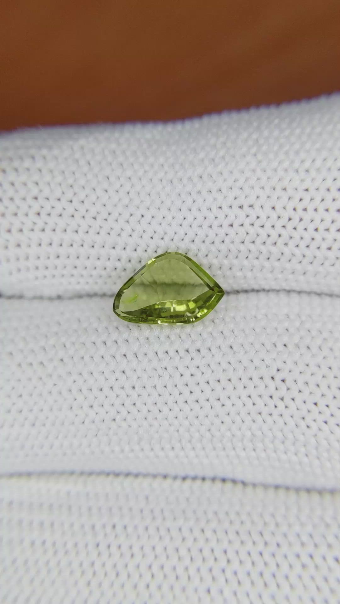 1.56 Ct. Chrysoberyl from Ceylon (Sri Lanka) Size Video