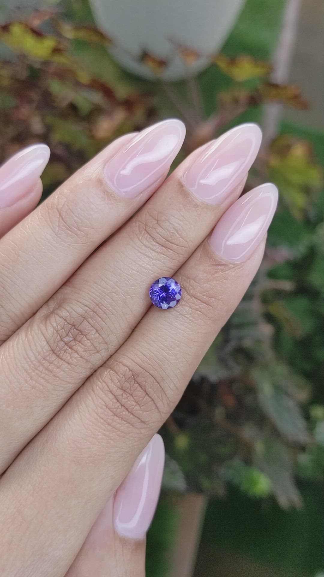 1.14 Ct. Tanzanite from Tanzania Size Video