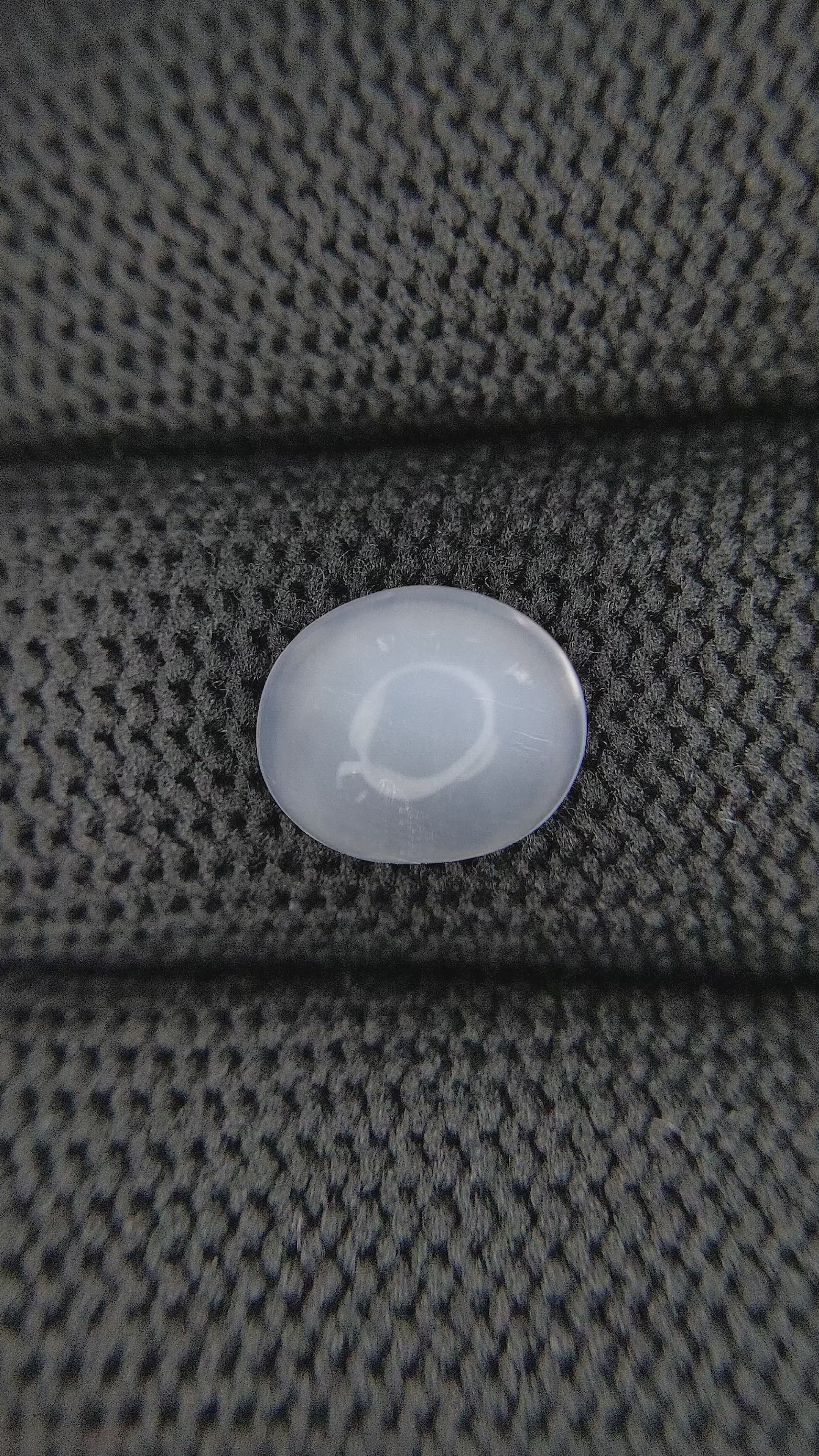 2.97 Ct. Cabochon Moonstone from Ceylon (Sri Lanka) Size Video