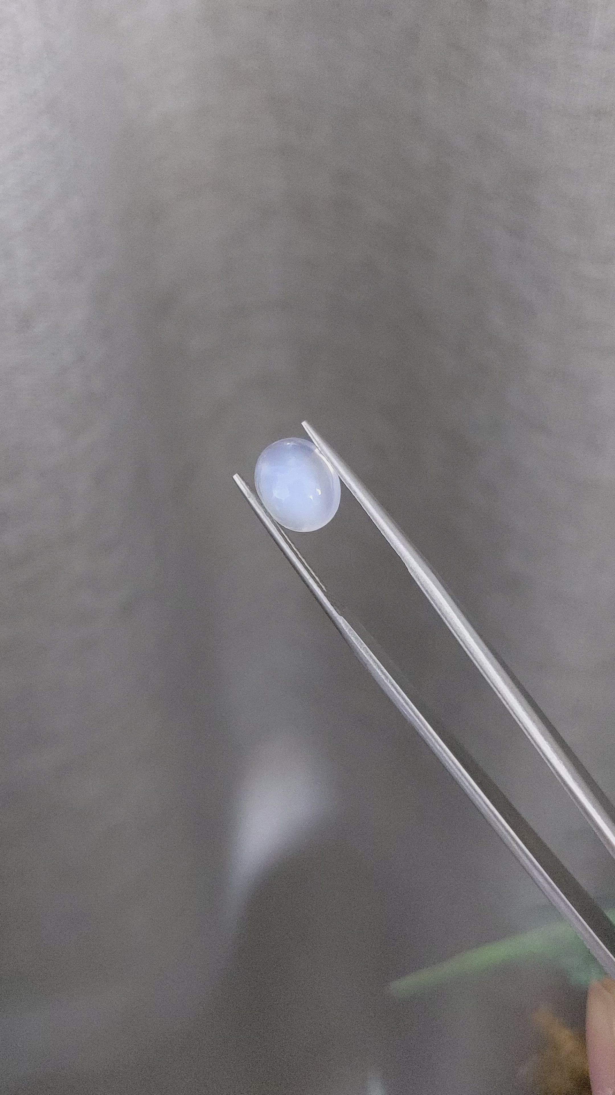 2.97 Ct. Cabochon Moonstone from Ceylon (Sri Lanka) Size Video