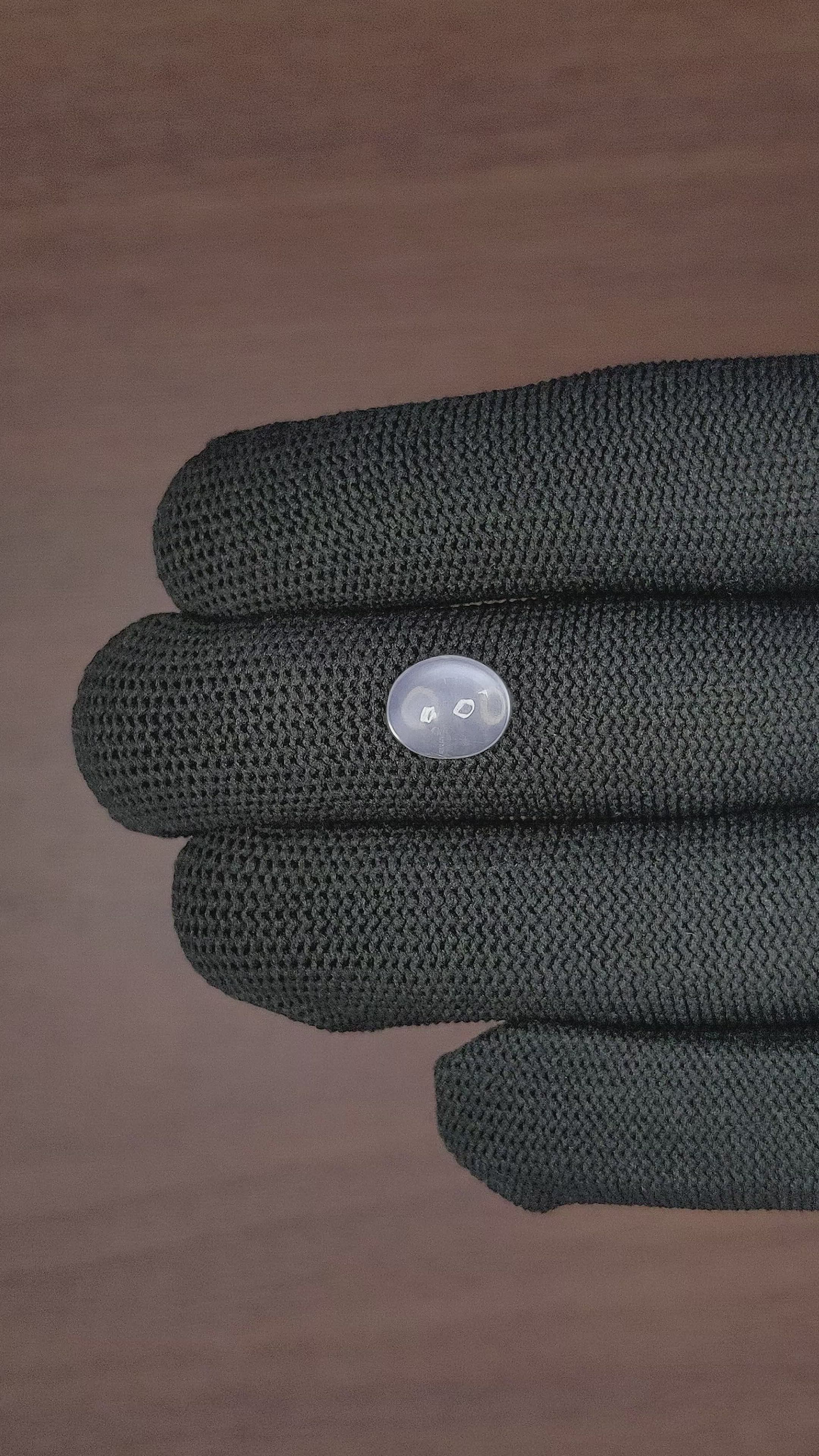 2.97 Ct. Cabochon Moonstone from Ceylon (Sri Lanka) Size Video