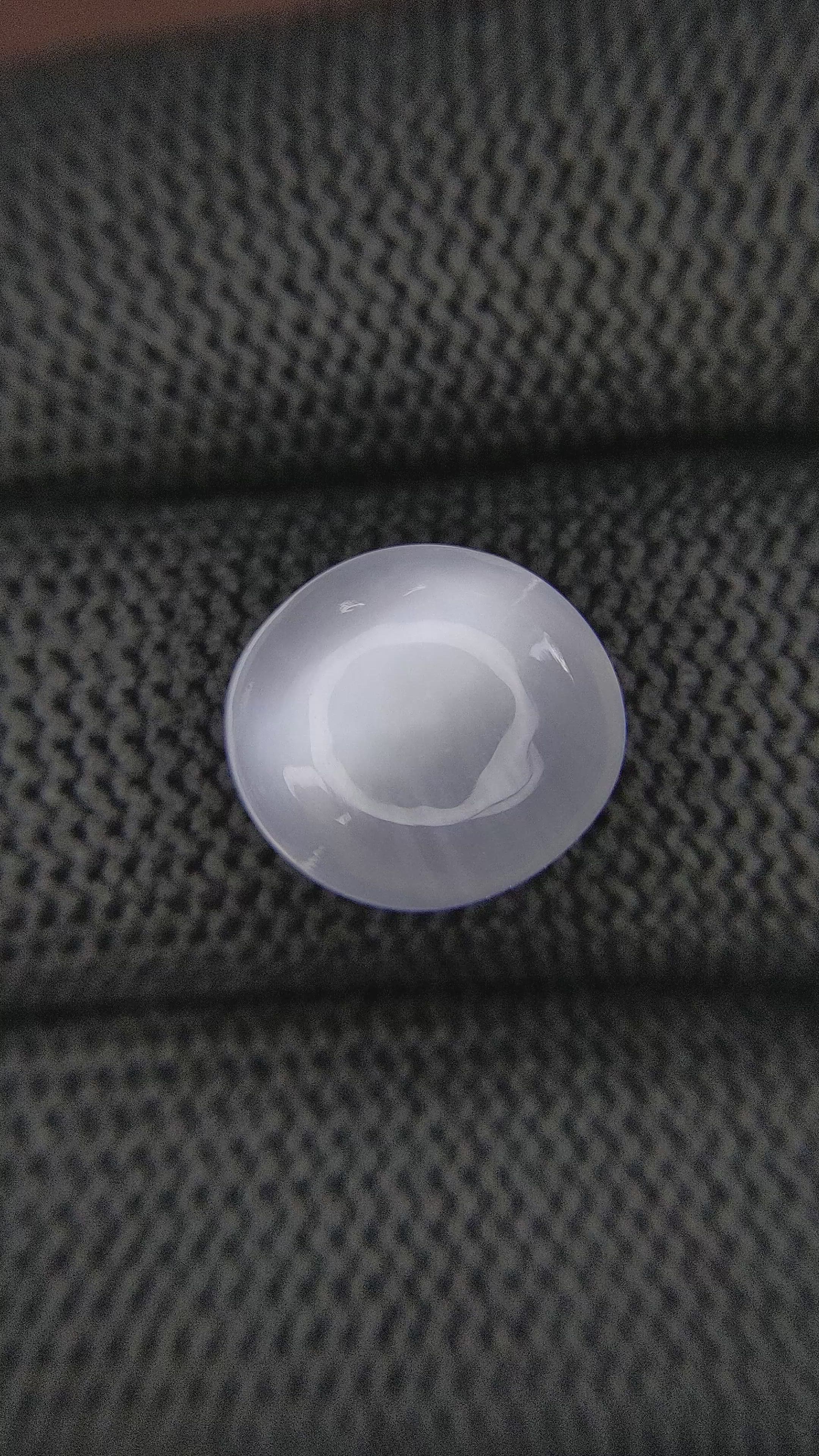 7.17 Ct. Cabochon Moonstone from Ceylon (Sri Lanka) Size Video