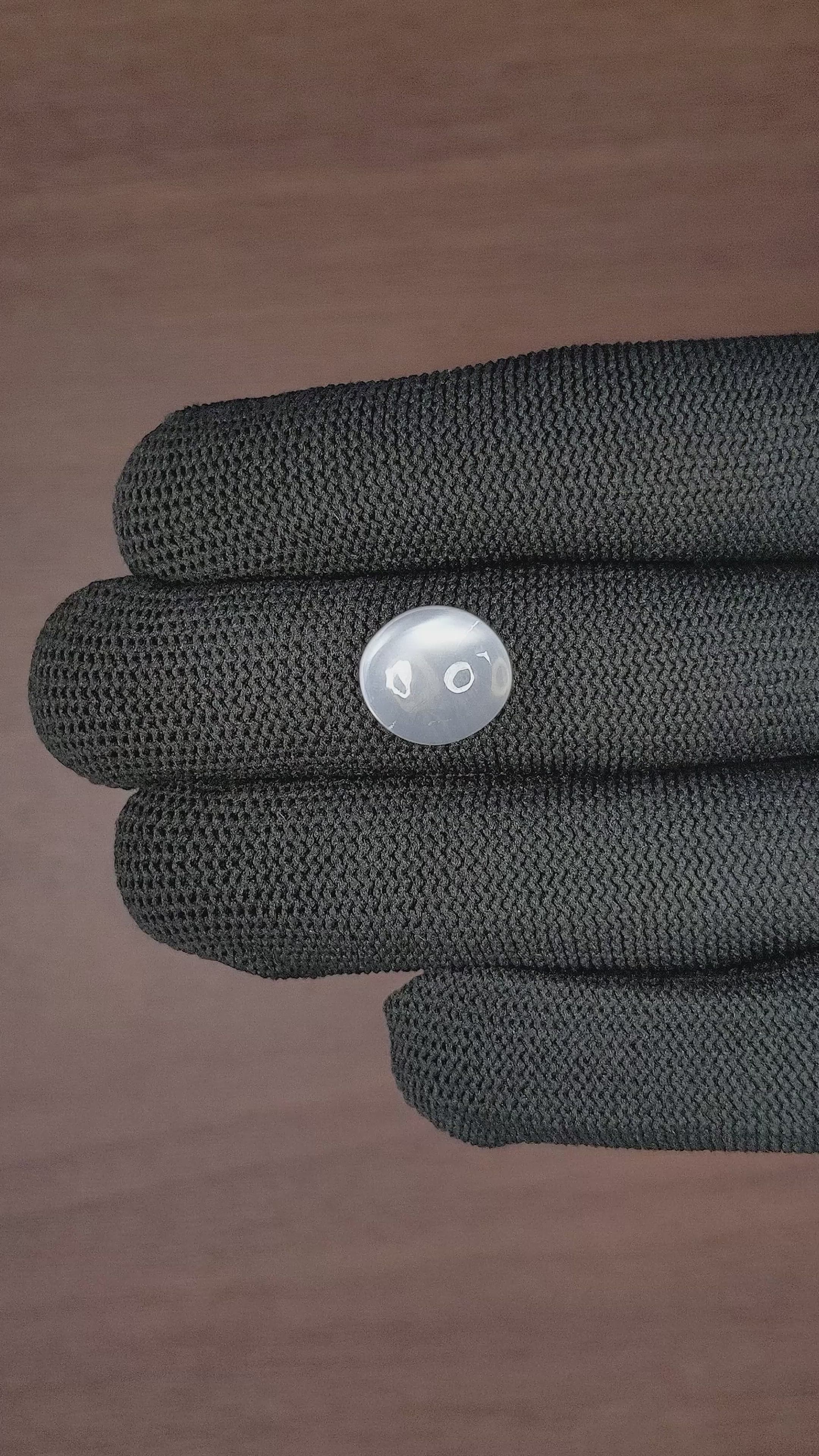 7.17 Ct. Cabochon Moonstone from Ceylon (Sri Lanka) Size Video