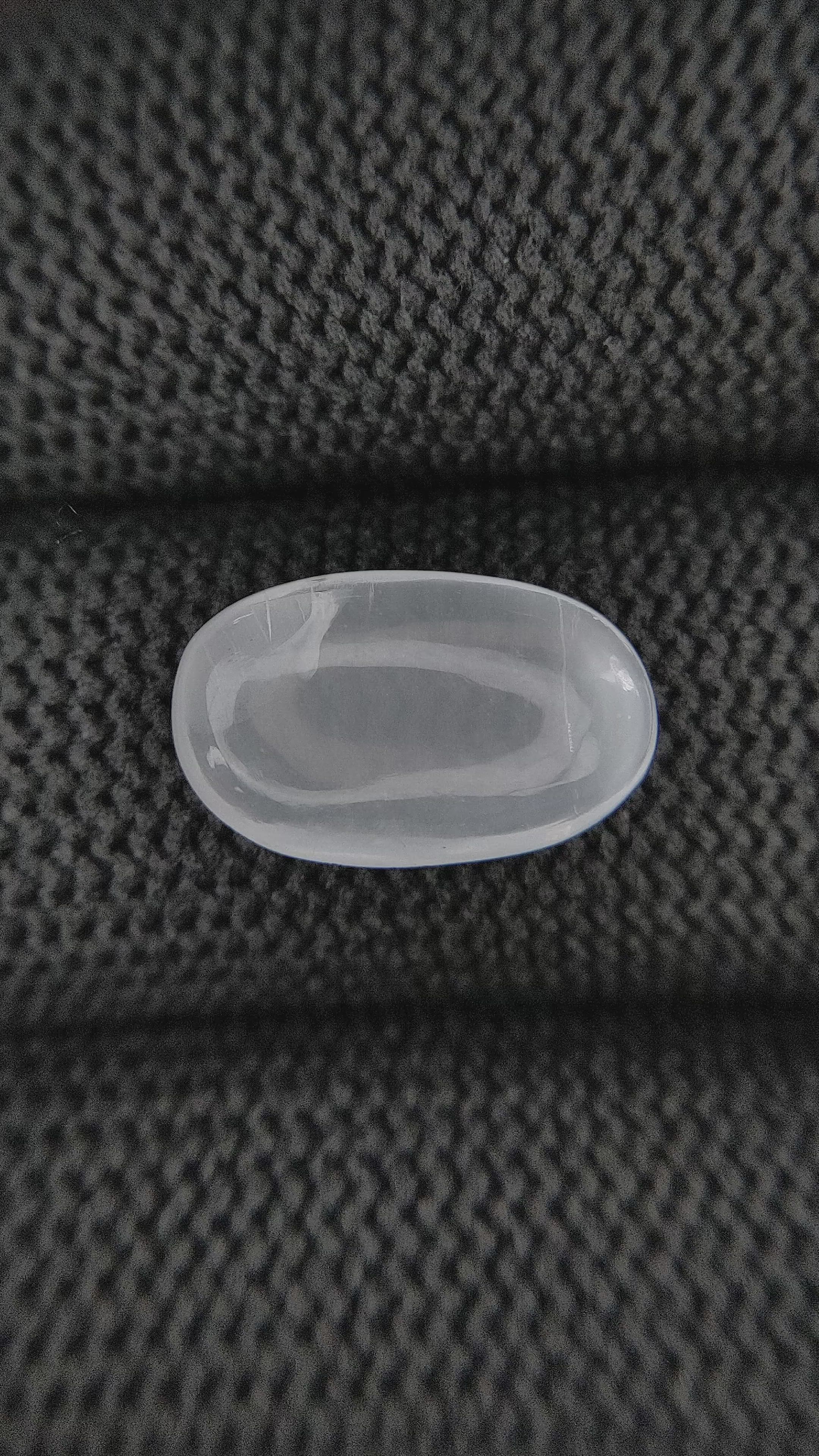 4.04 Ct. Cabochon Moonstone from Ceylon (Sri Lanka) Size Video