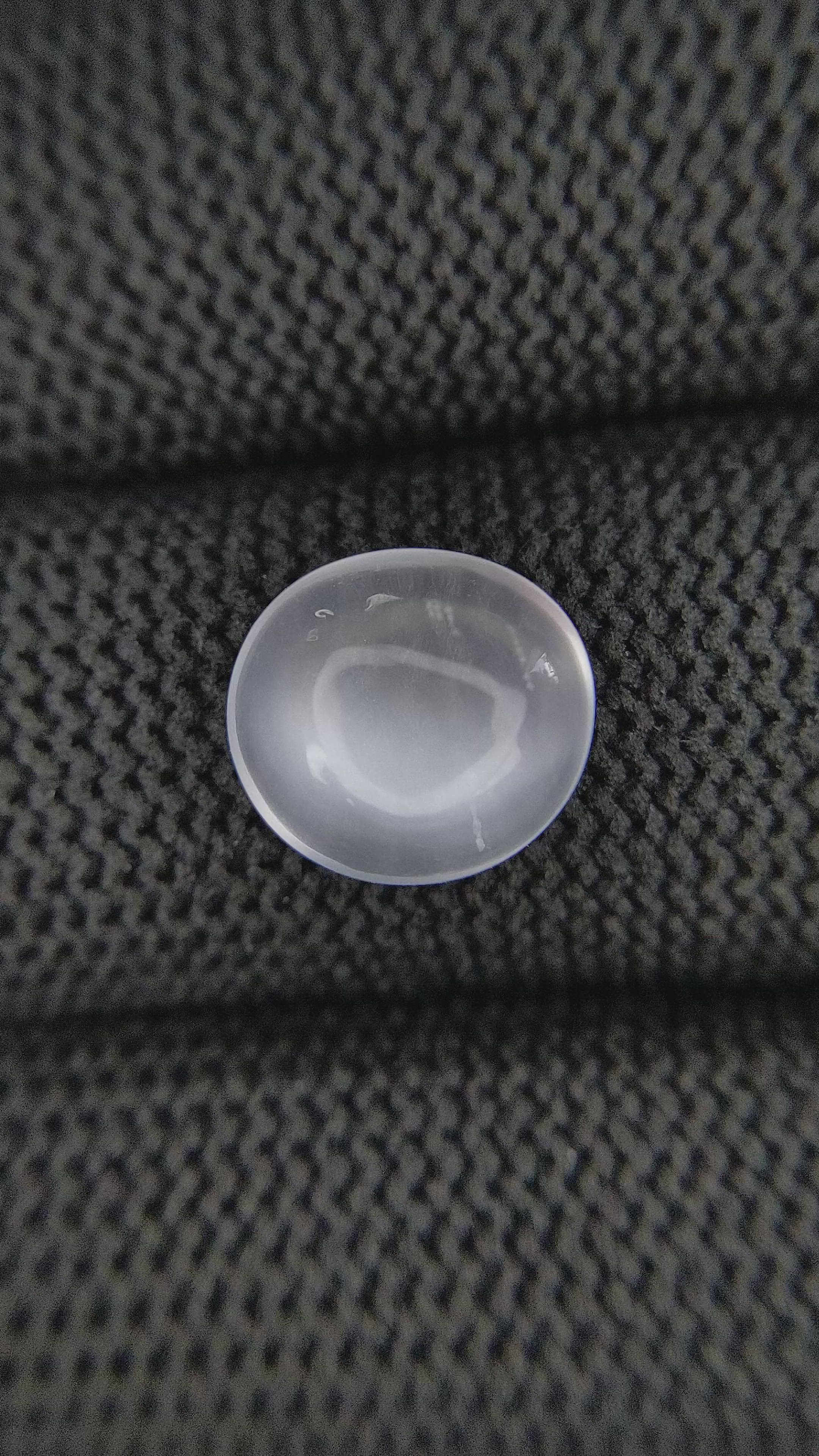 3.93 Ct. Cabochon Moonstone from Ceylon (Sri Lanka) Size Video