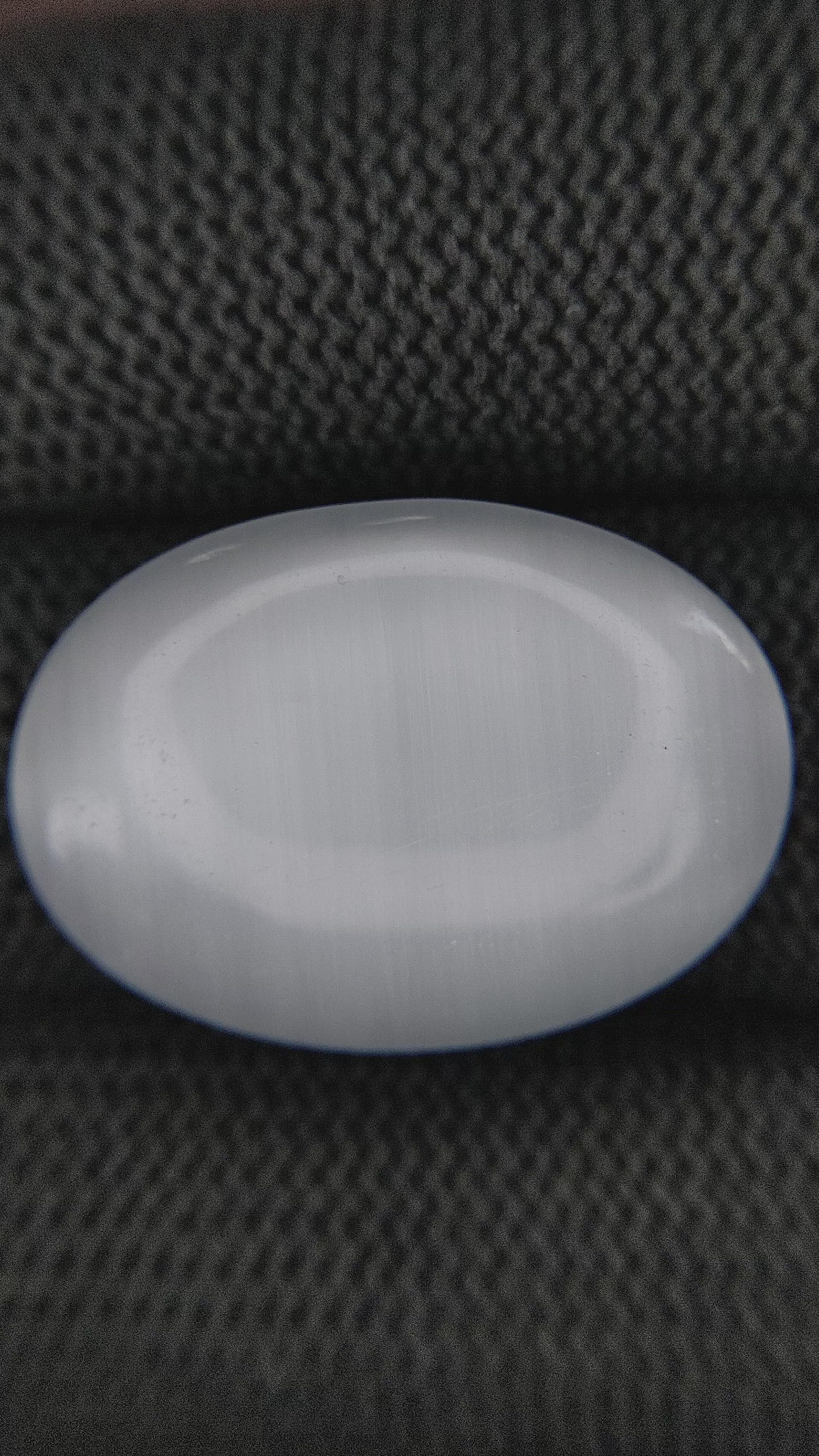 16.05 Ct. White Cabochon Moonstone from Ceylon (Sri Lanka) Size Video