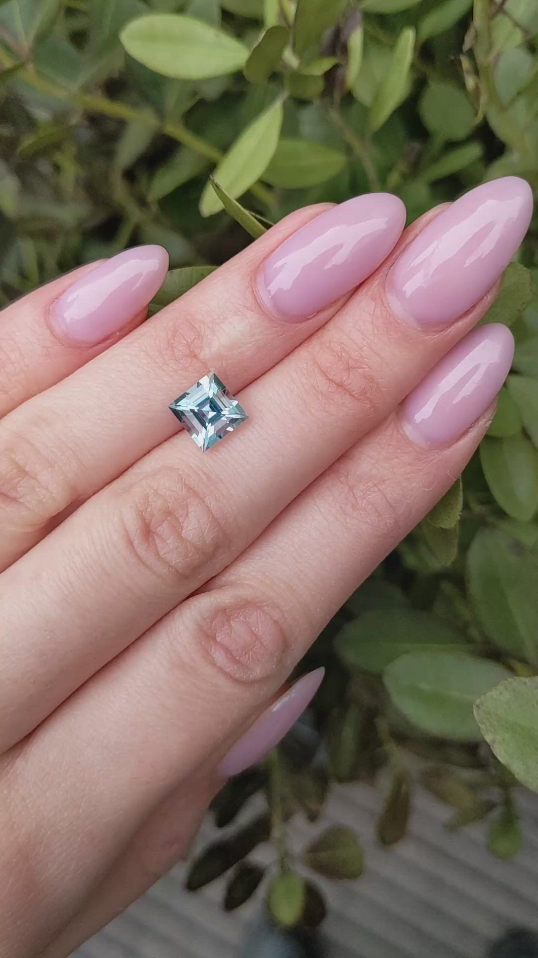 2.10 Ct. Aquamarine from Mozambique Size Video