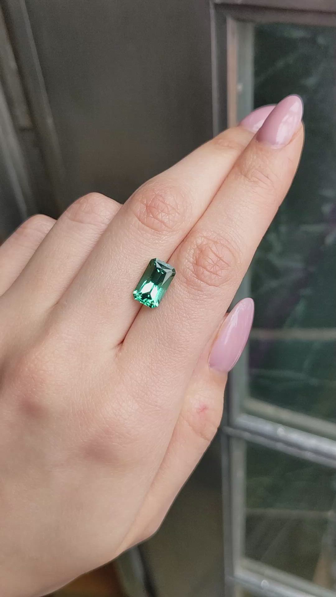 3.93 Ct. Tourmaline from Afghanistan Size Video