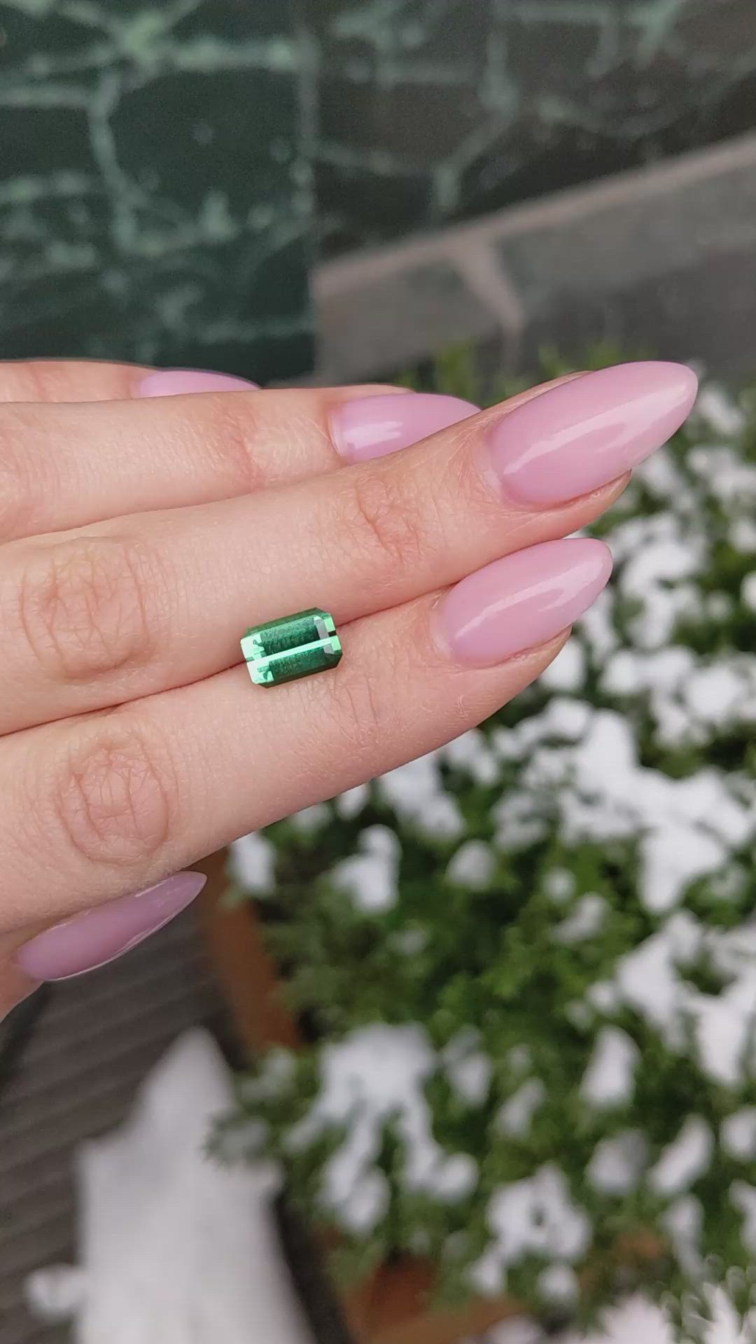 2.34 Ct. Tourmaline from Afghanistan Size Video