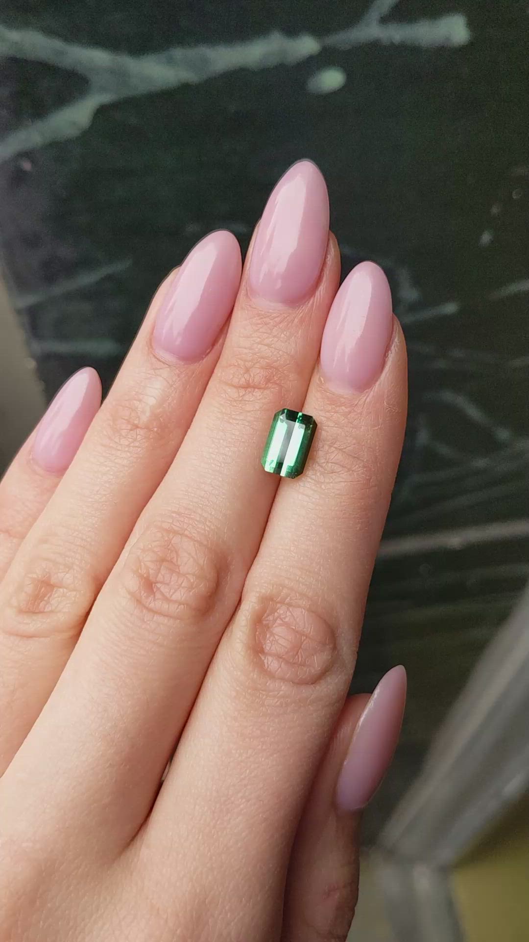 2.34 Ct. Tourmaline from Afghanistan Size Video