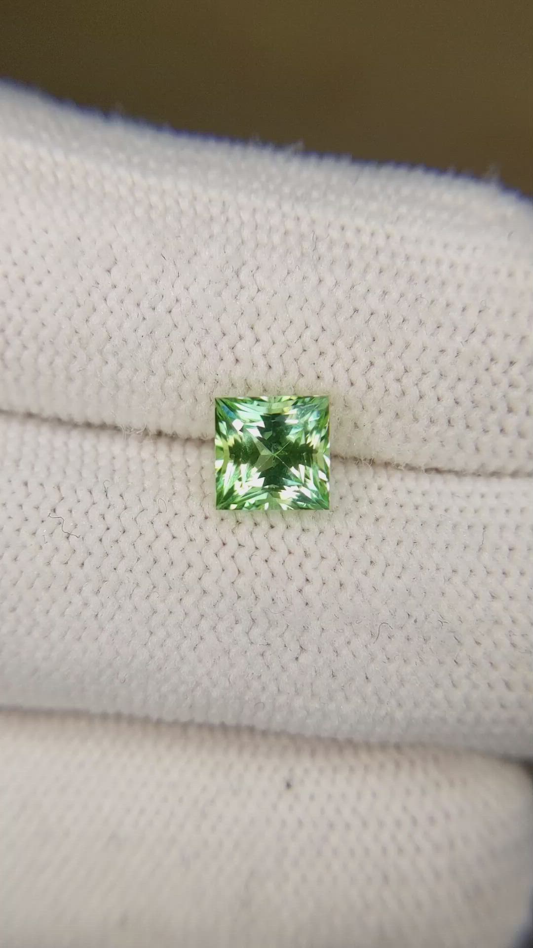 1.34 Ct. Tourmaline from Afghanistan Size Video