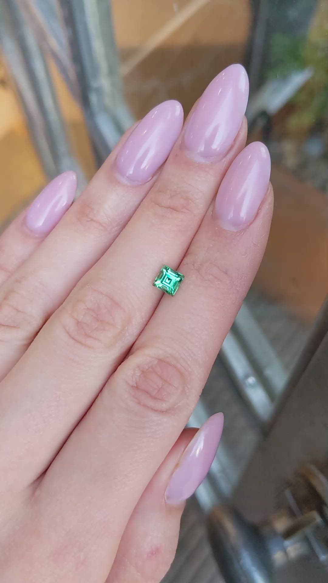 0.81 Ct. Tourmaline from Afghanistan Size Video