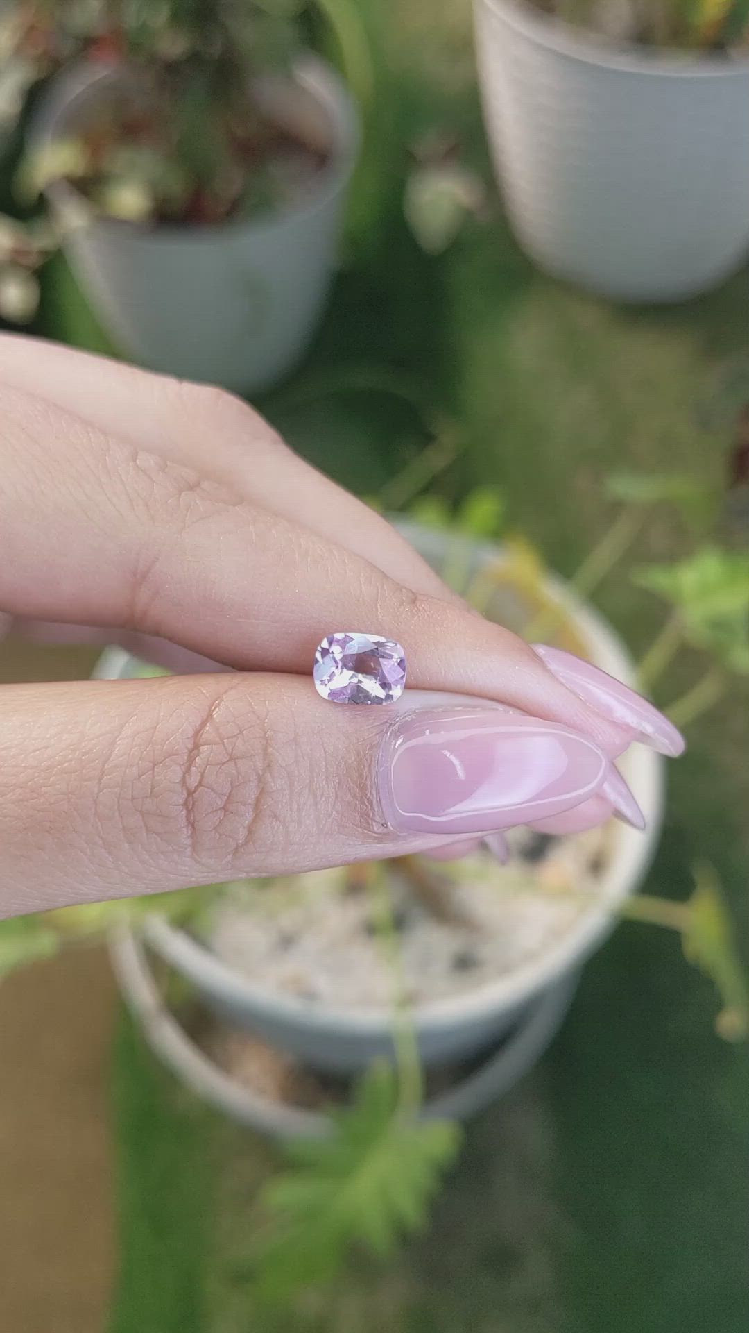 1.27 Ct. Spinel from Ceylon (Sri Lanka) Size Video
