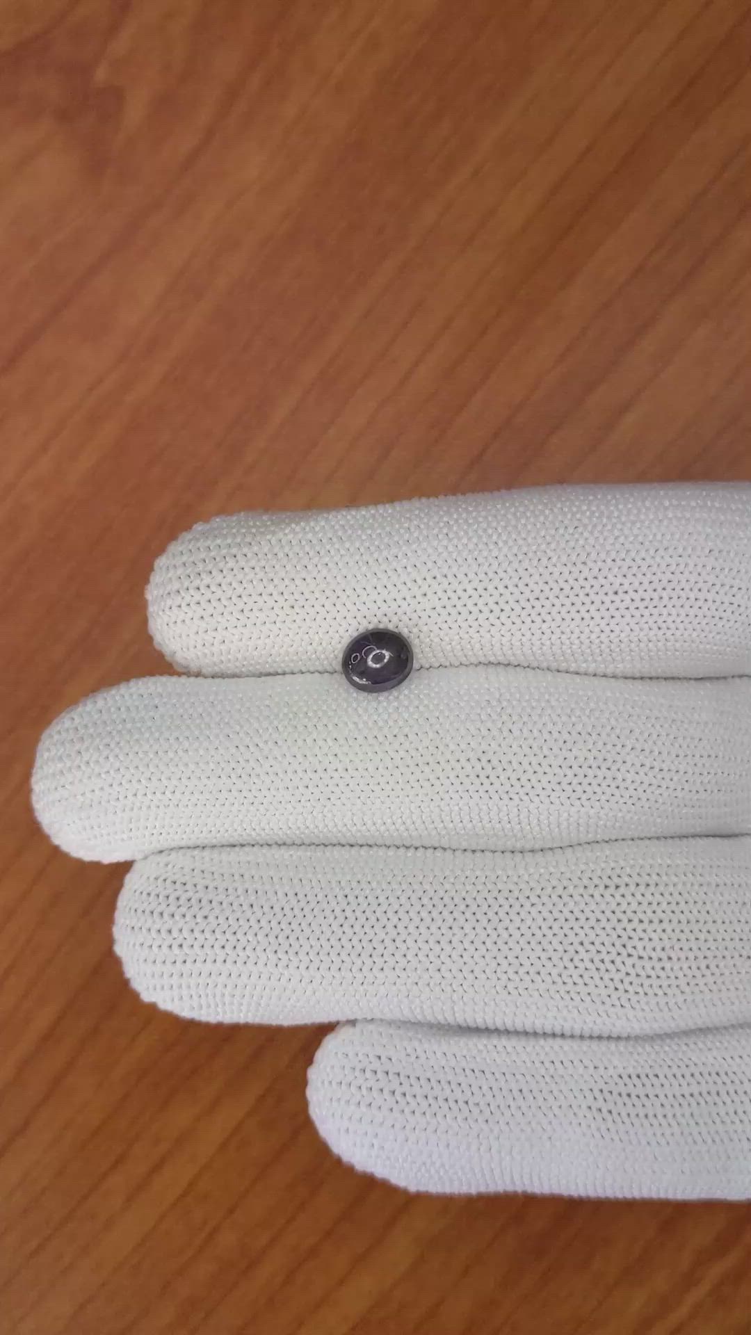 1.25 Ct. Purple Star Spinel from Ceylon (Sri Lanka) Size Video