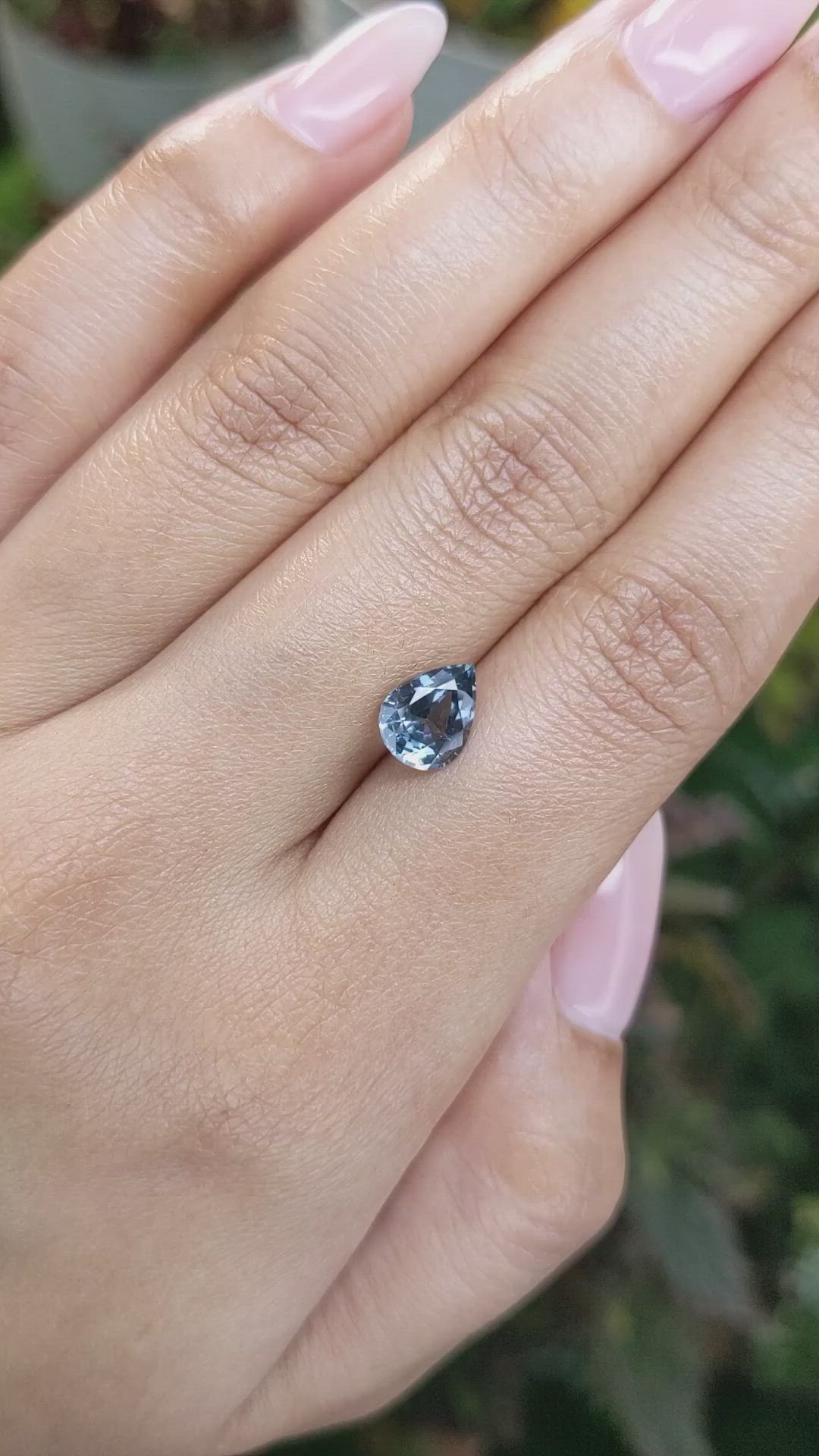 1.51 Ct. Spinel from Ceylon (Sri Lanka) Size Video