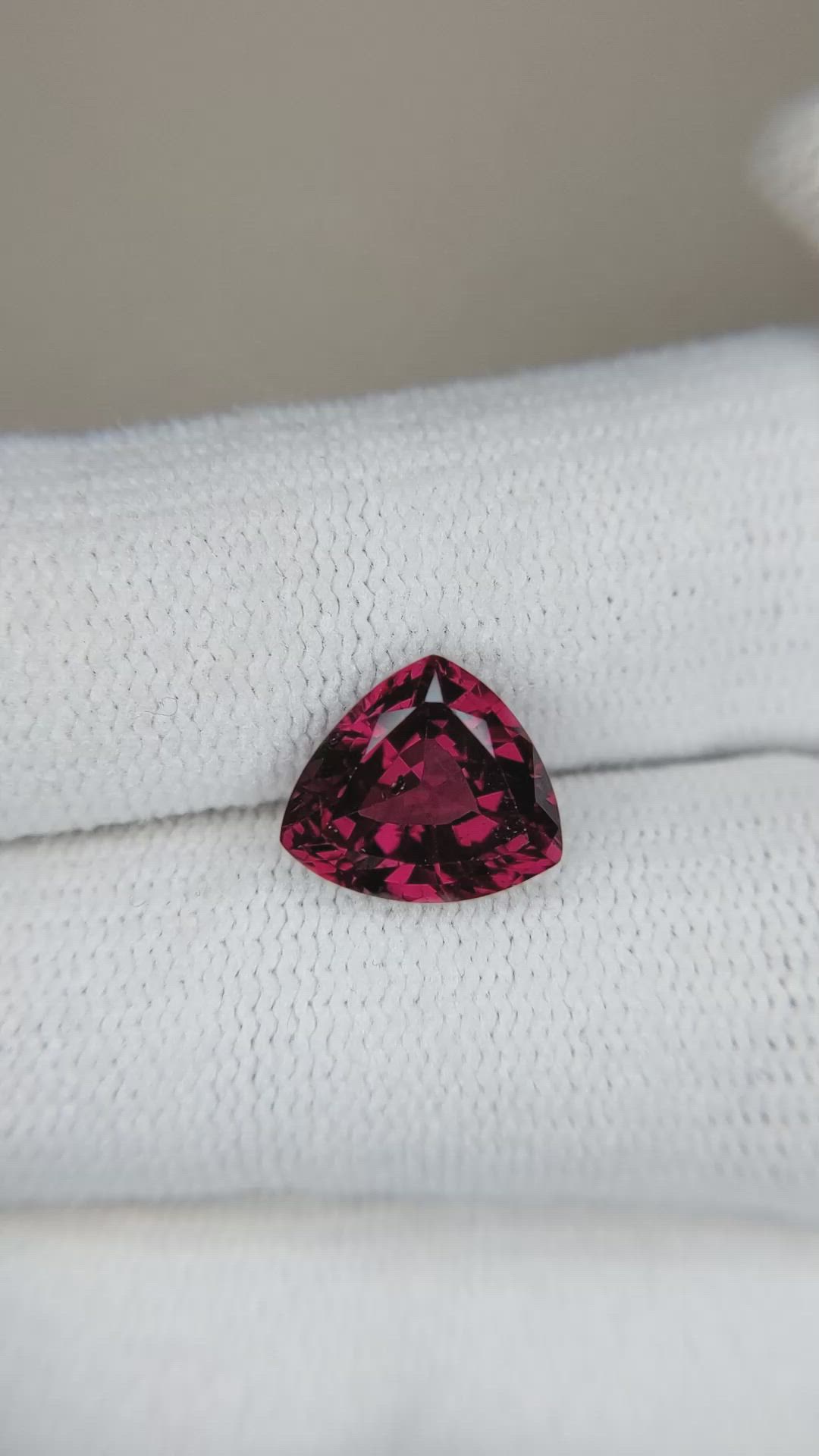 2.92 Ct. Rubellite Tourmaline from Brazil Size Video
