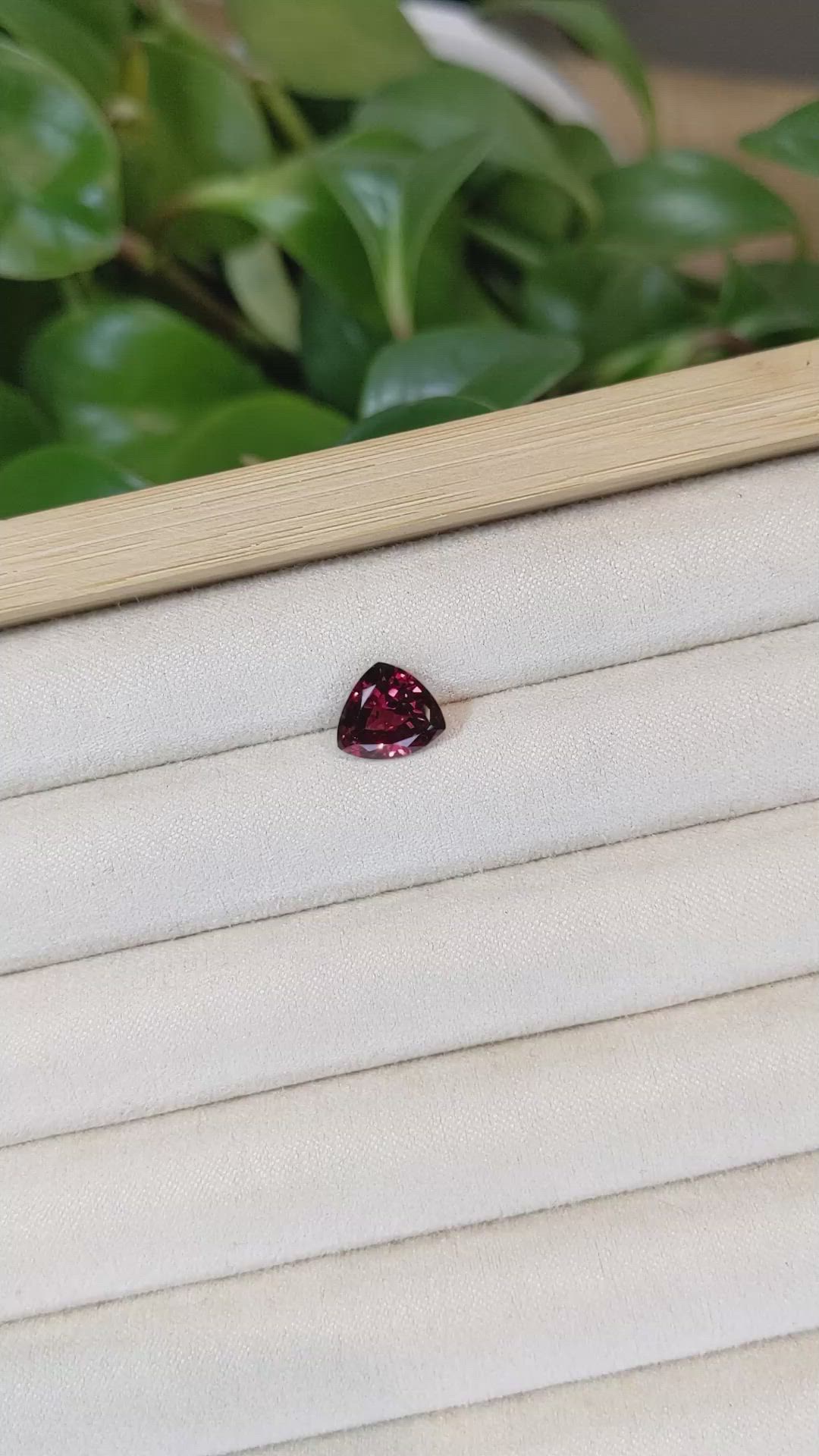 2.92 Ct. Rubellite Tourmaline from Brazil Size Video