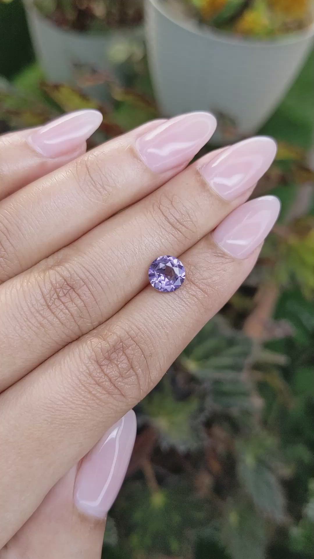 1.52 Ct. Spinel from Ceylon (Sri Lanka) Size Video